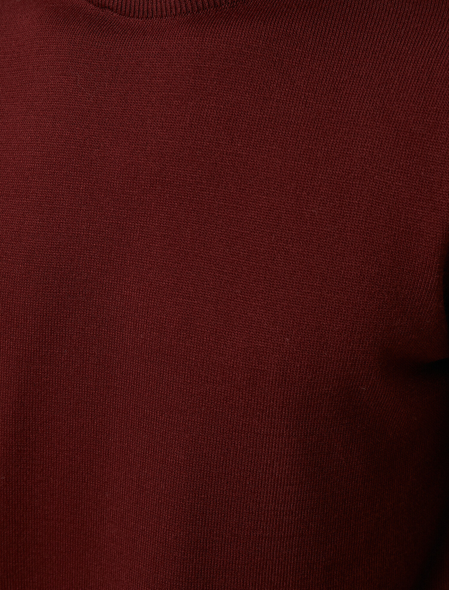   Uzun Kollu Dik Yaka Triko Kazak