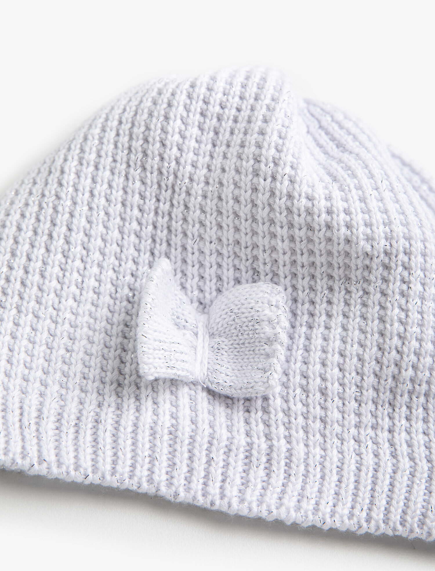  Kız Çocuk Pamuklu Fiyonklu Bere