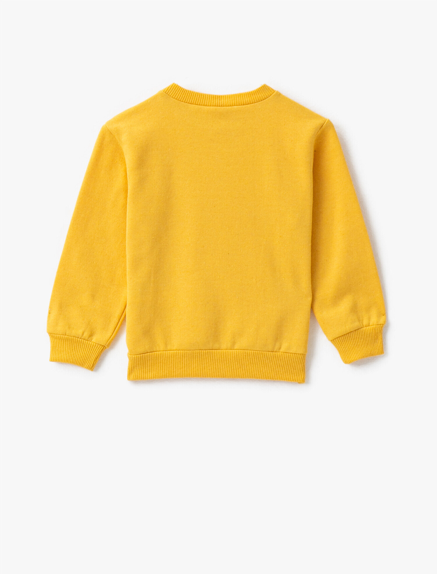  Erkek Çocuk Bisiklet Yaka Basic Uzun Kollu Sweatshirt