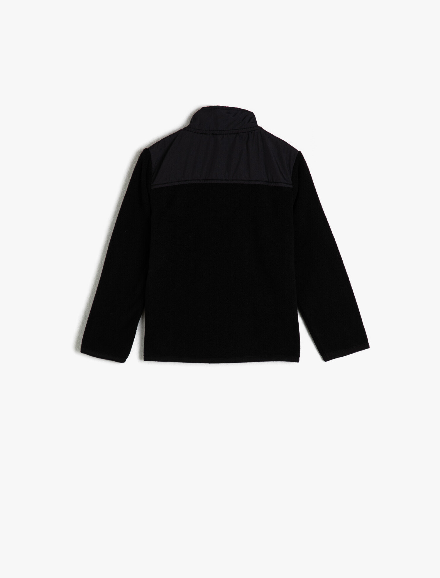  Erkek Çocuk Yüksek Yaka Fermuarlı Sweatshirt