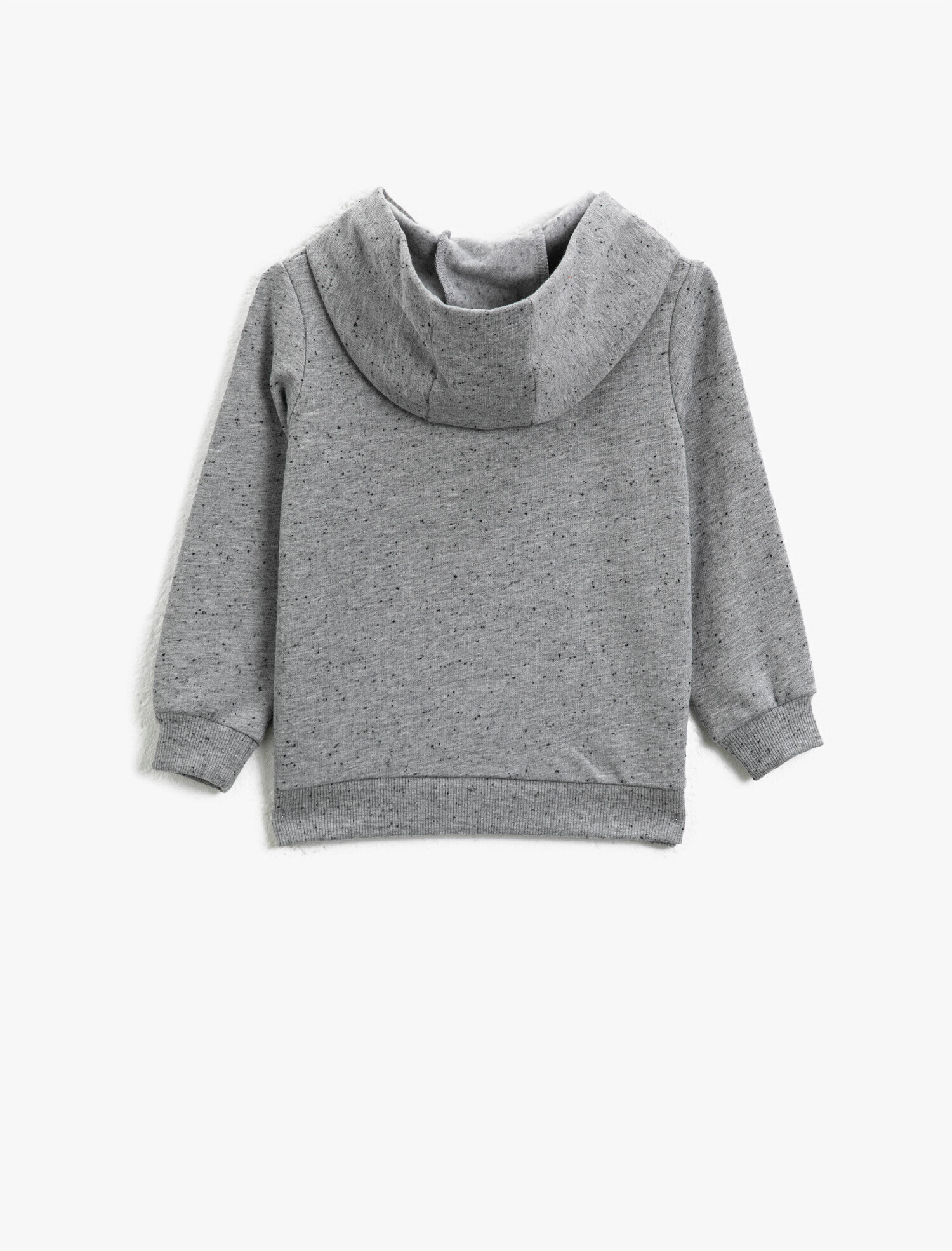 Erkek Çocuk Kapüşonlu Baskılı Uzun Kollu Sweatshirt