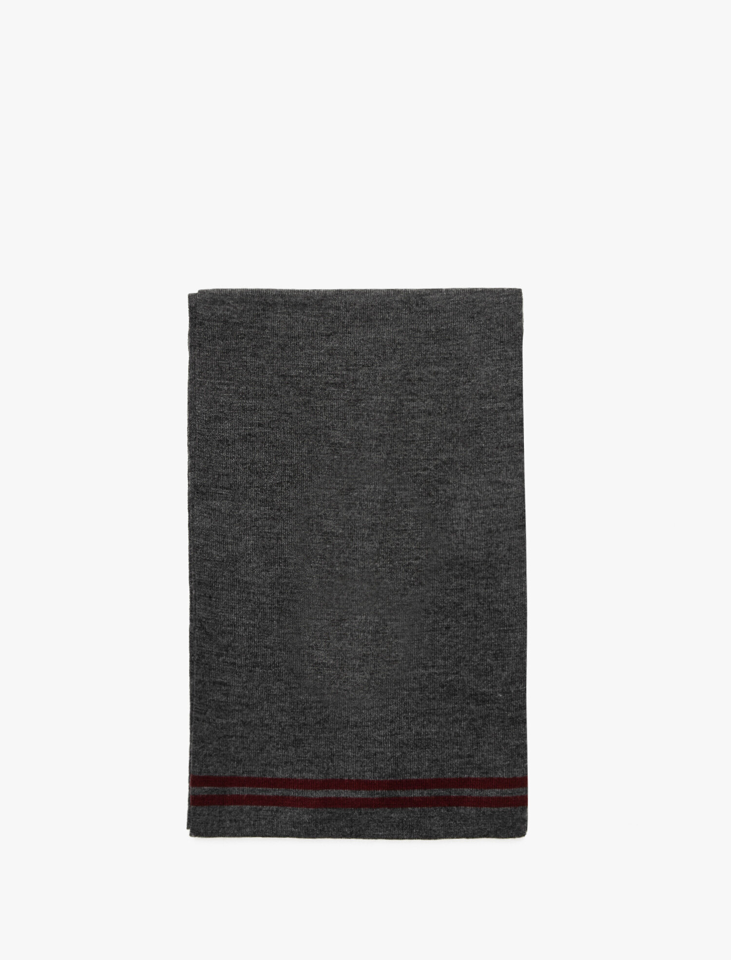  Erkek Kışlık Çizgili Fular Örme Kumaş