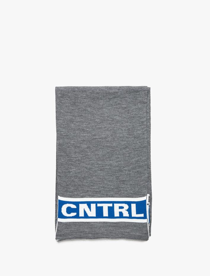 Erkek Yazılı Baskılı Atkı