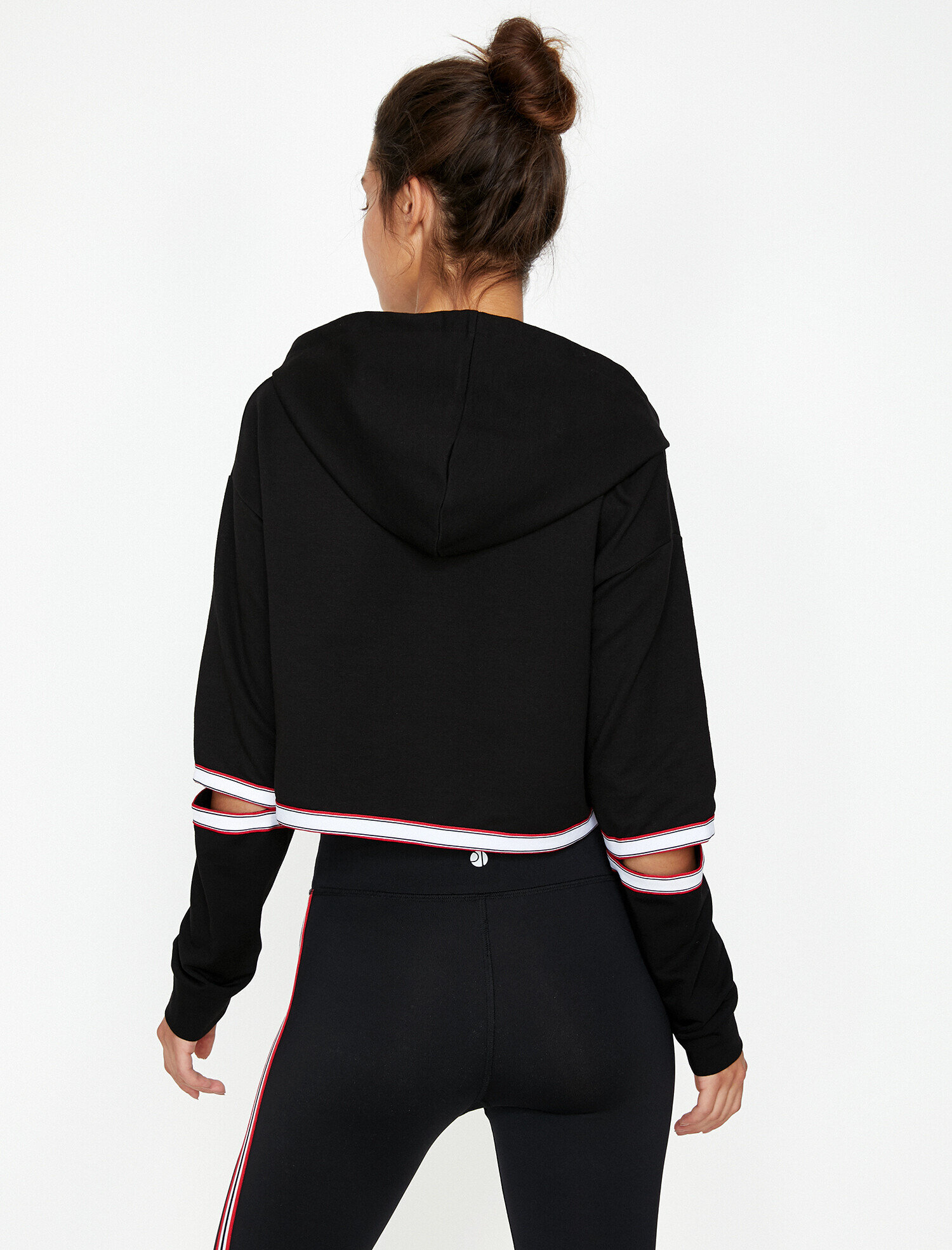   Kol Detaylı Sweatshirt