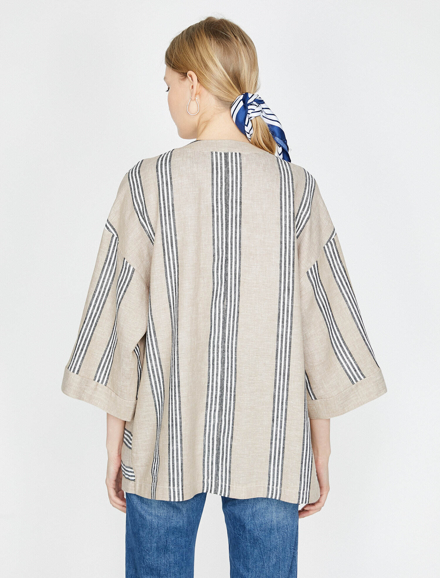   Keten Karışımlı Mont