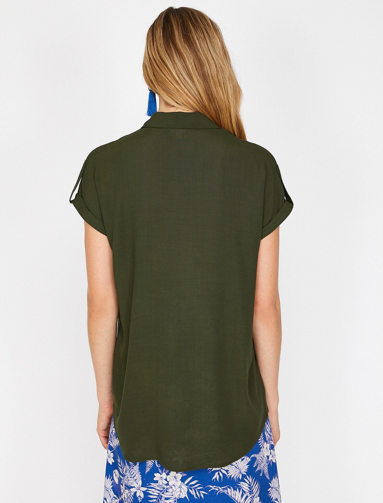   Cep Detaylı Gömlek