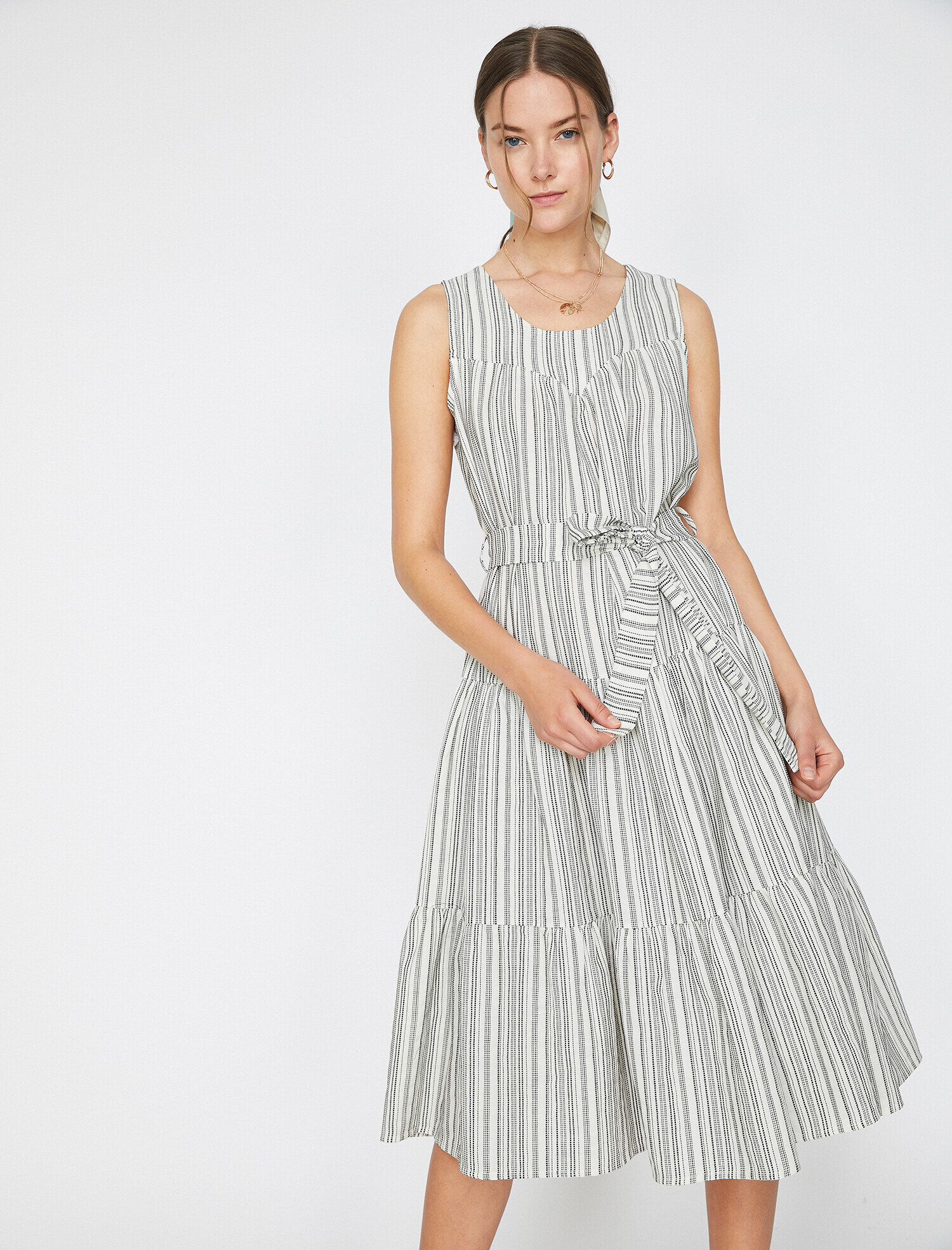   Midi Boy Elbise Kolsuz