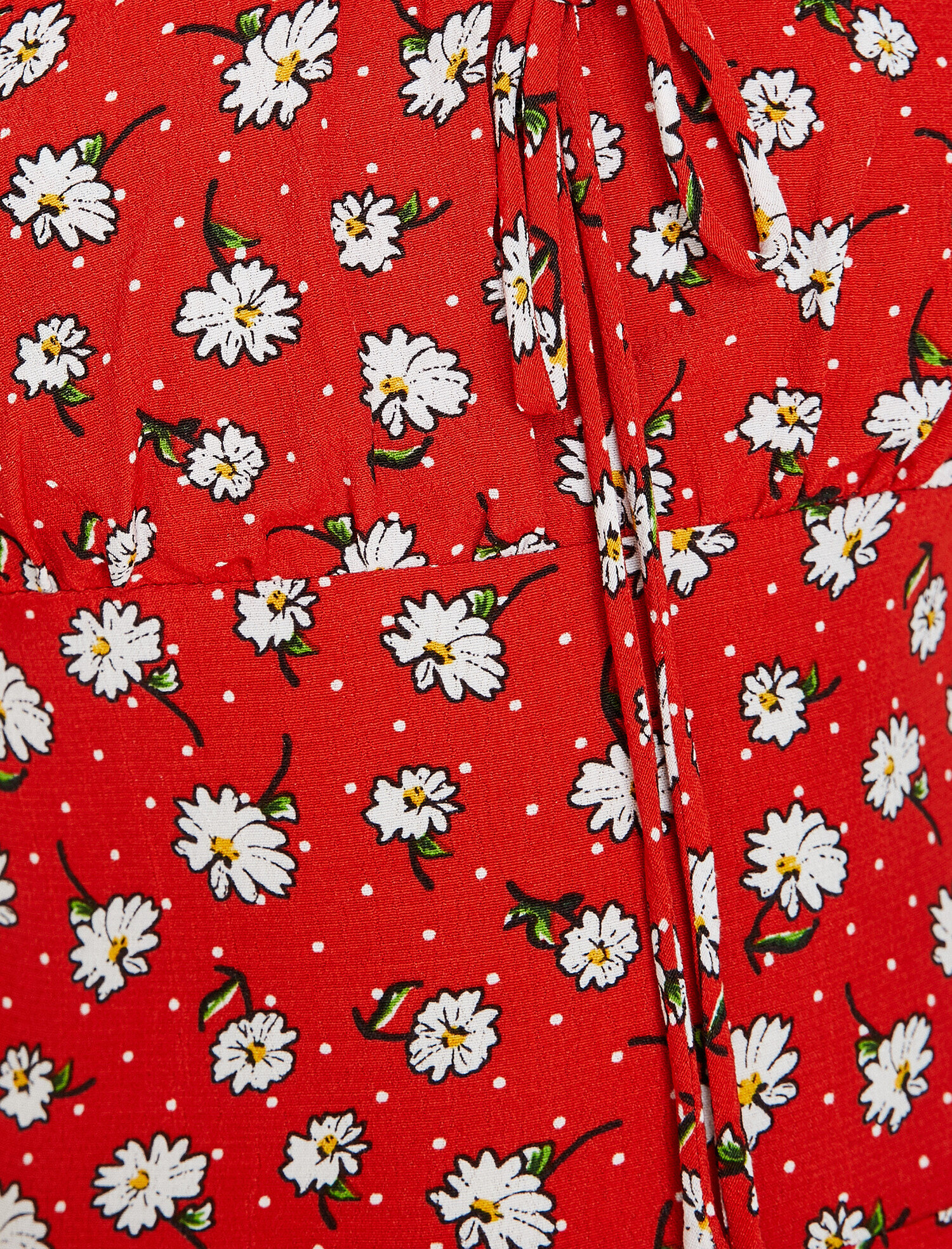   Çiçek Desenli Mini Elbise