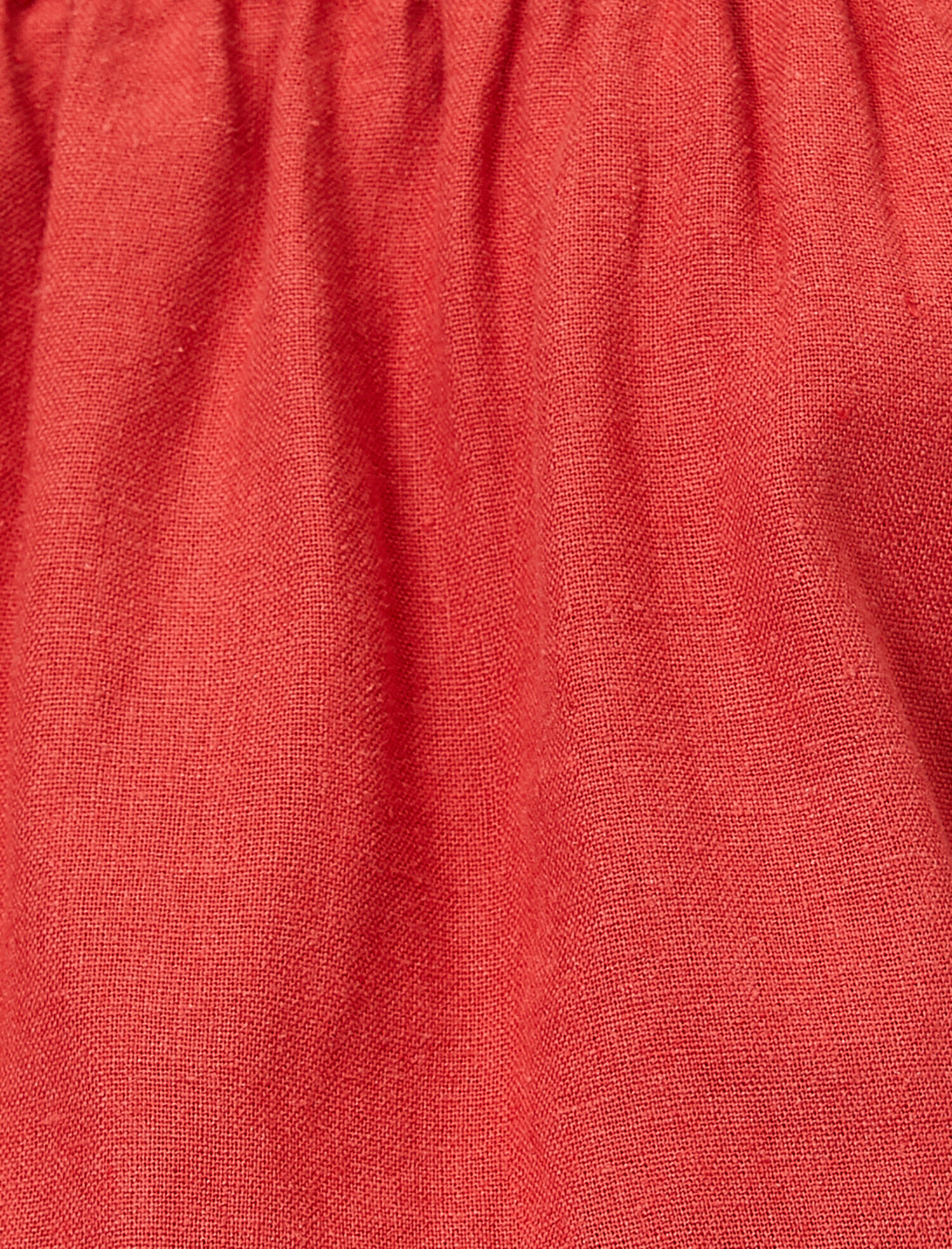 Omzu Açık Tulum Keten Karışımlı