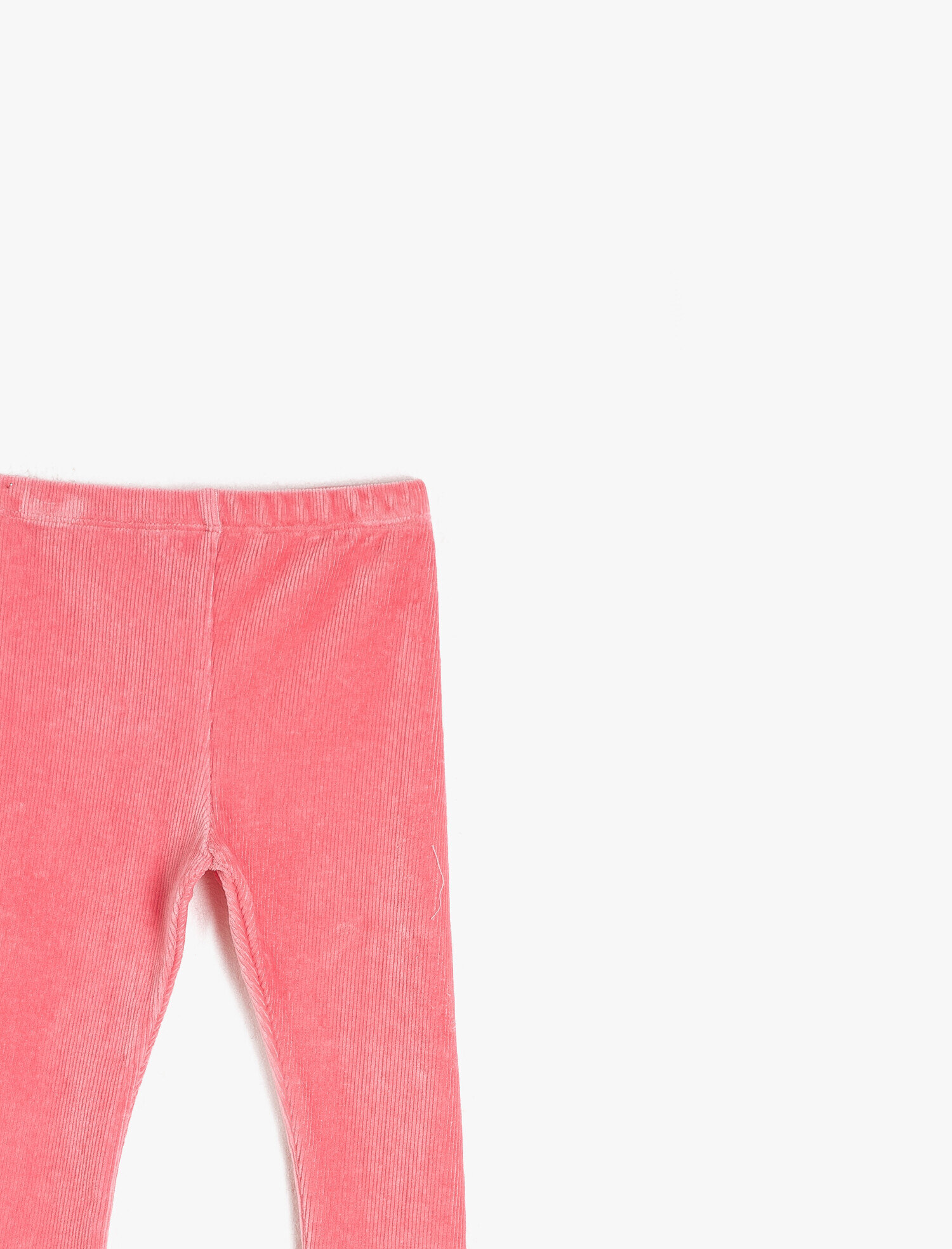  Kız Bebek Fitilli Kadife Tayt