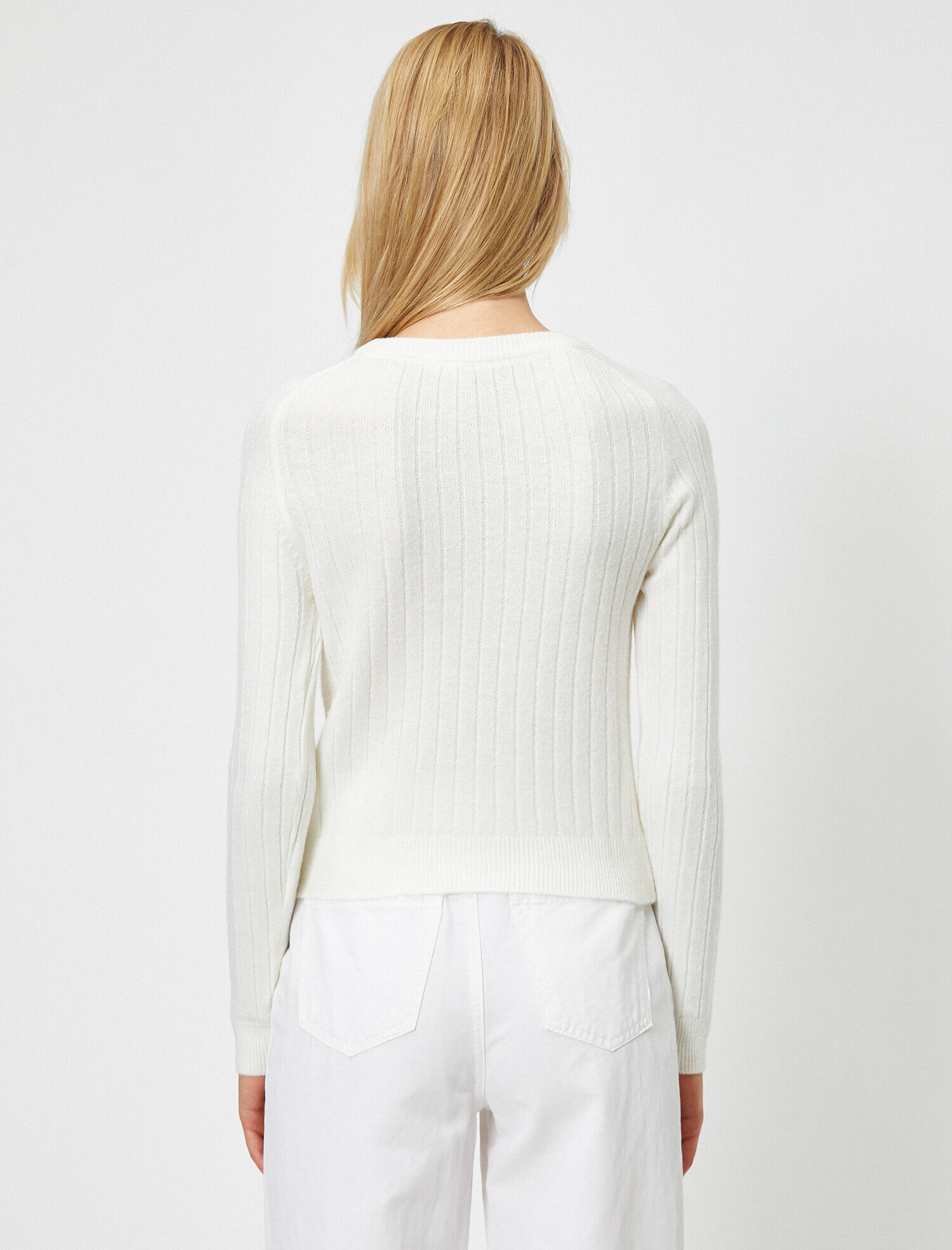   Uzun Kollu Kayik Yaka Triko kazak