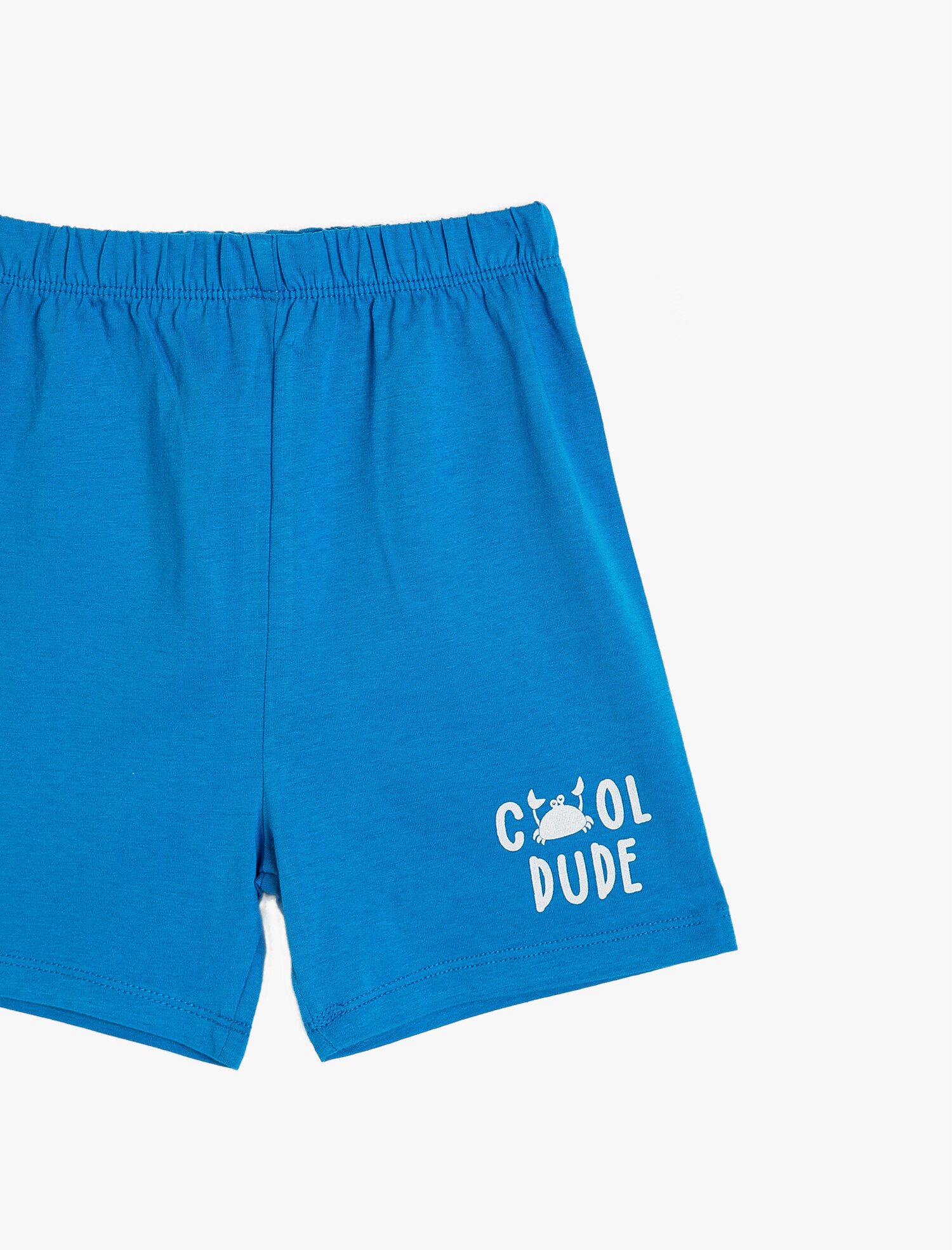  Erkek Bebek Normal Bel Baskılı Basic Şort