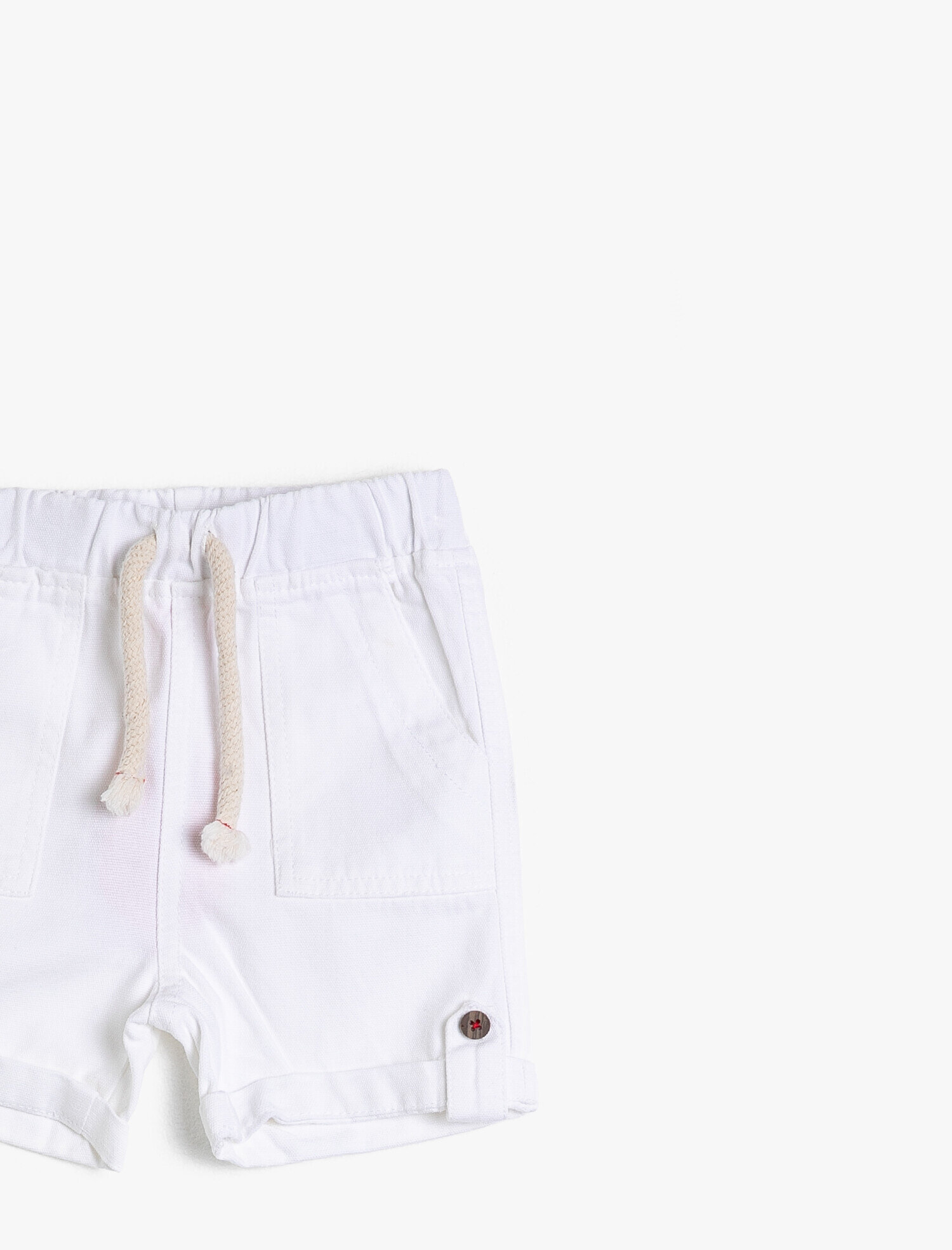  Erkek Bebek Pamuklu Cepli Şort