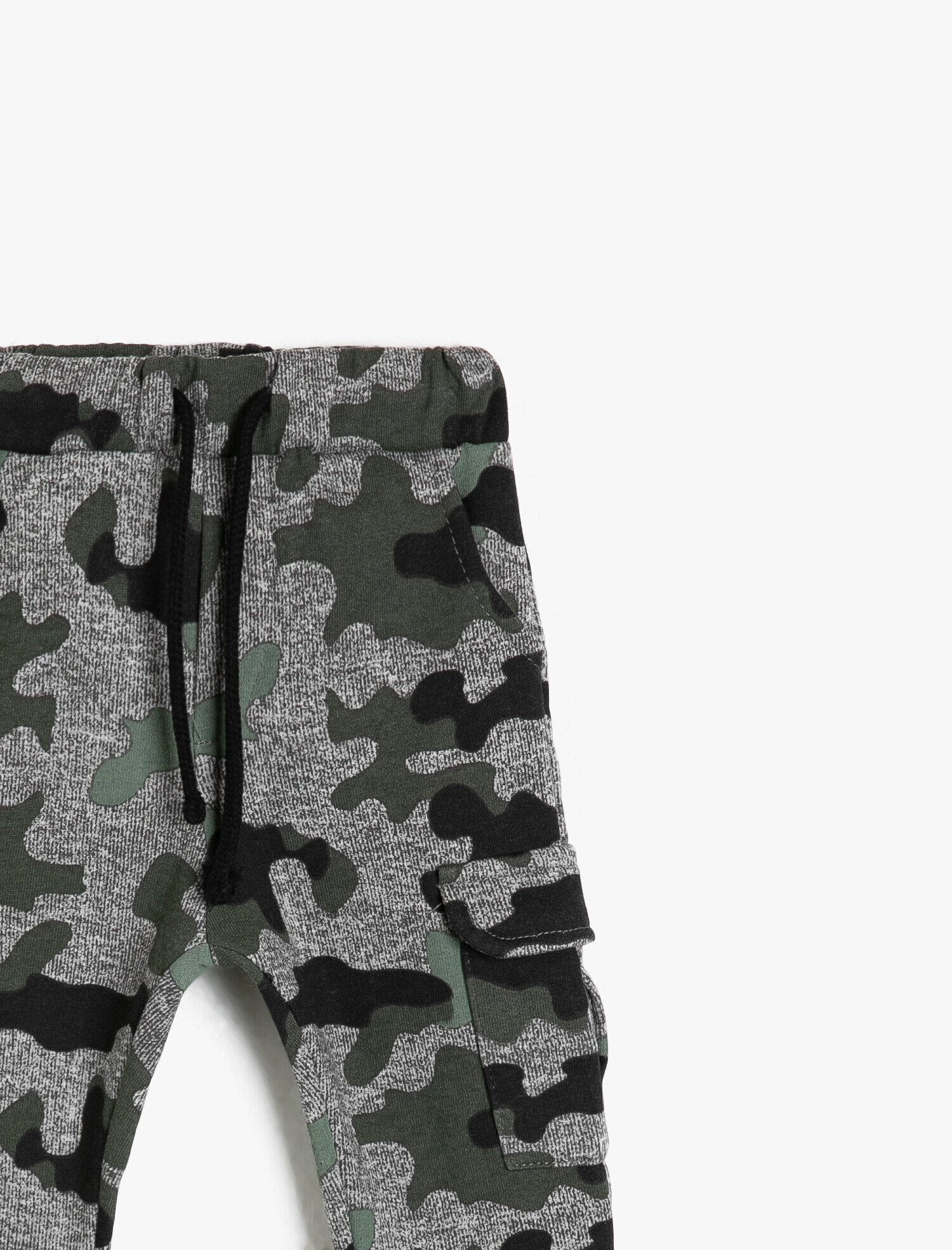 Erkek Bebek Kamuflaj Desenli Eşofman Altı