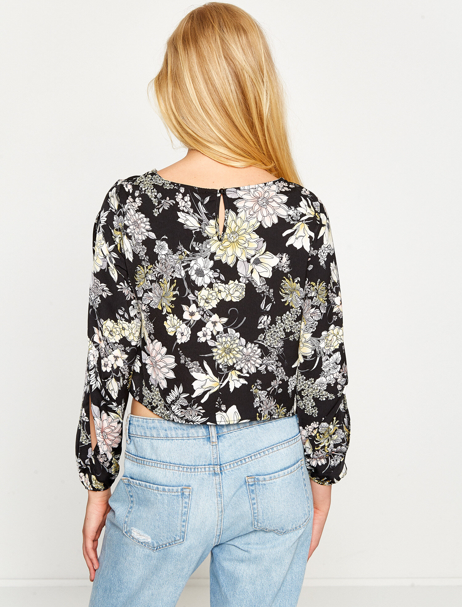   Çiçekli Bluz