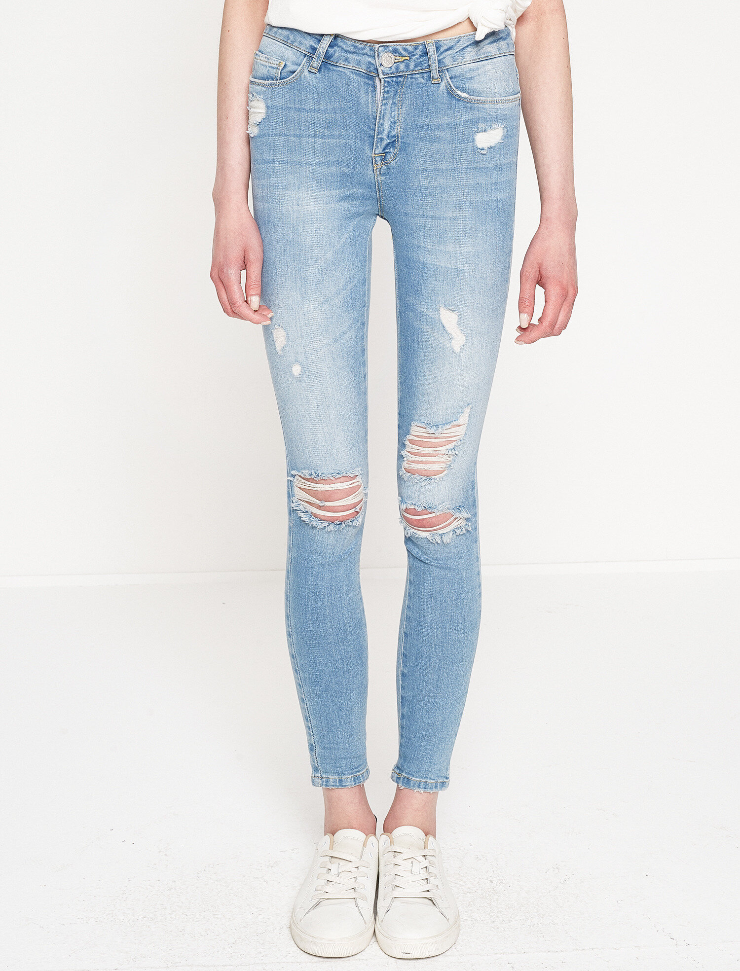   Yırtık Jean Pantolon