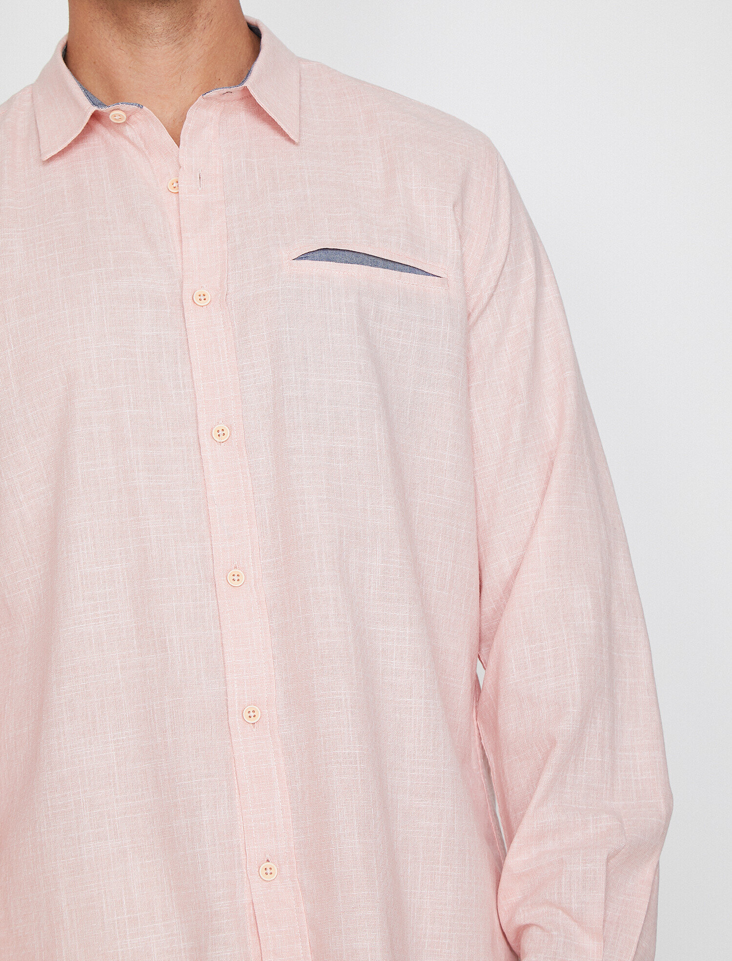   Cep Detaylı Gömlek