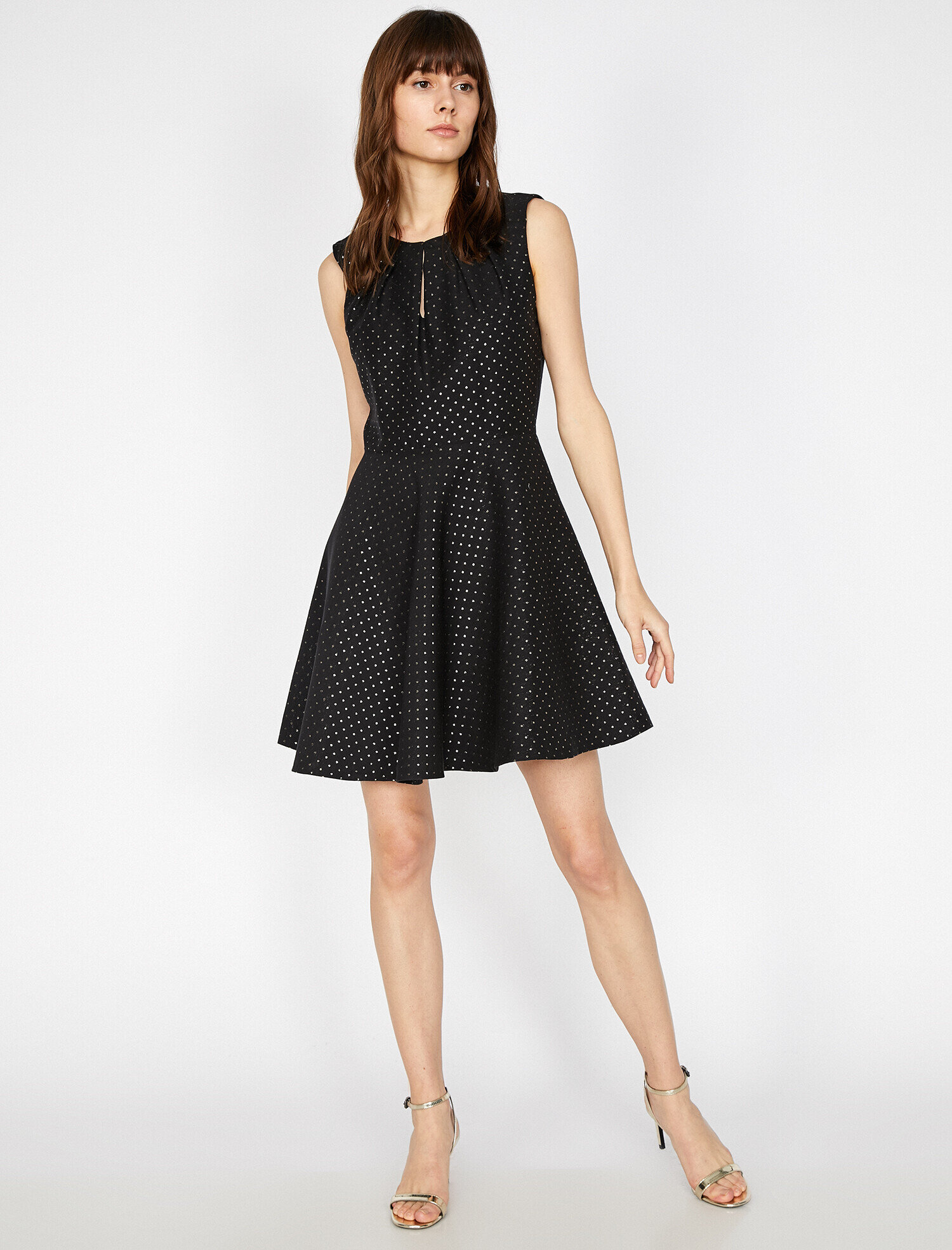   Desenli Abiye Elbise