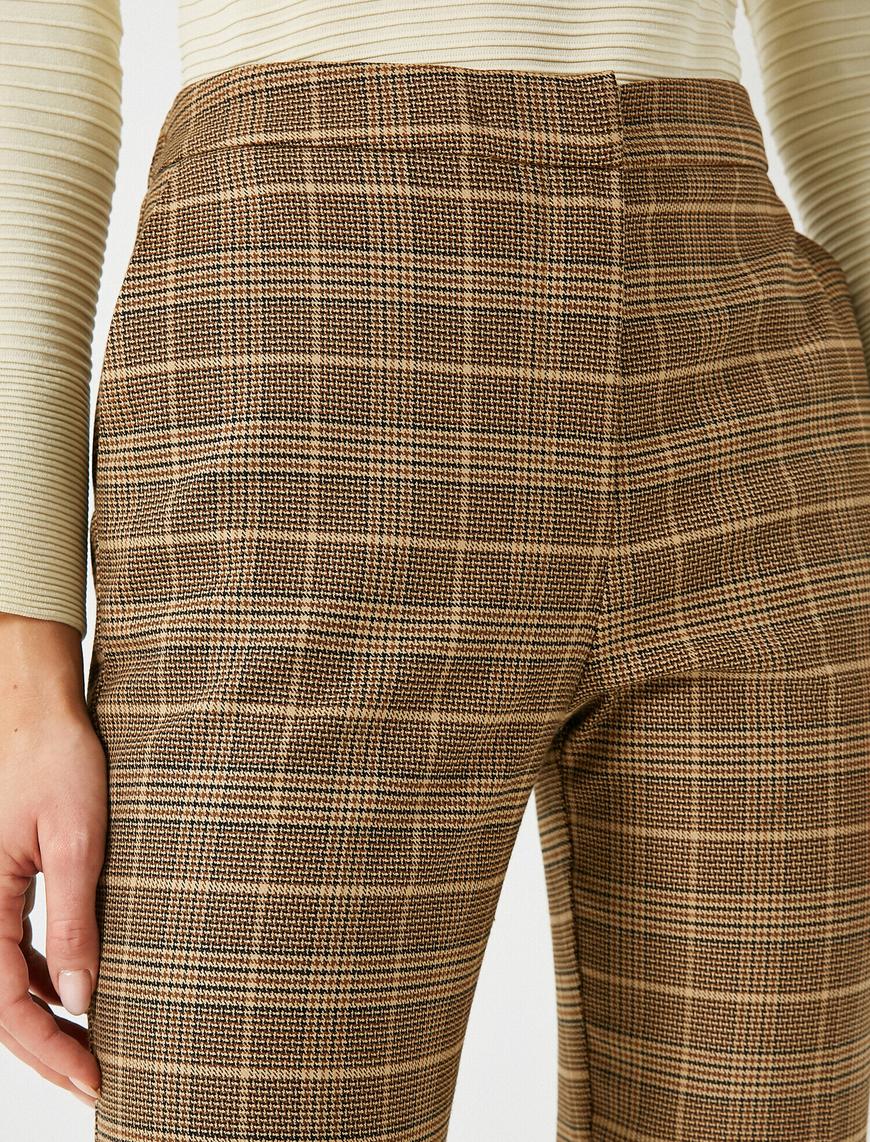   Ekose Cigarette Pantolon