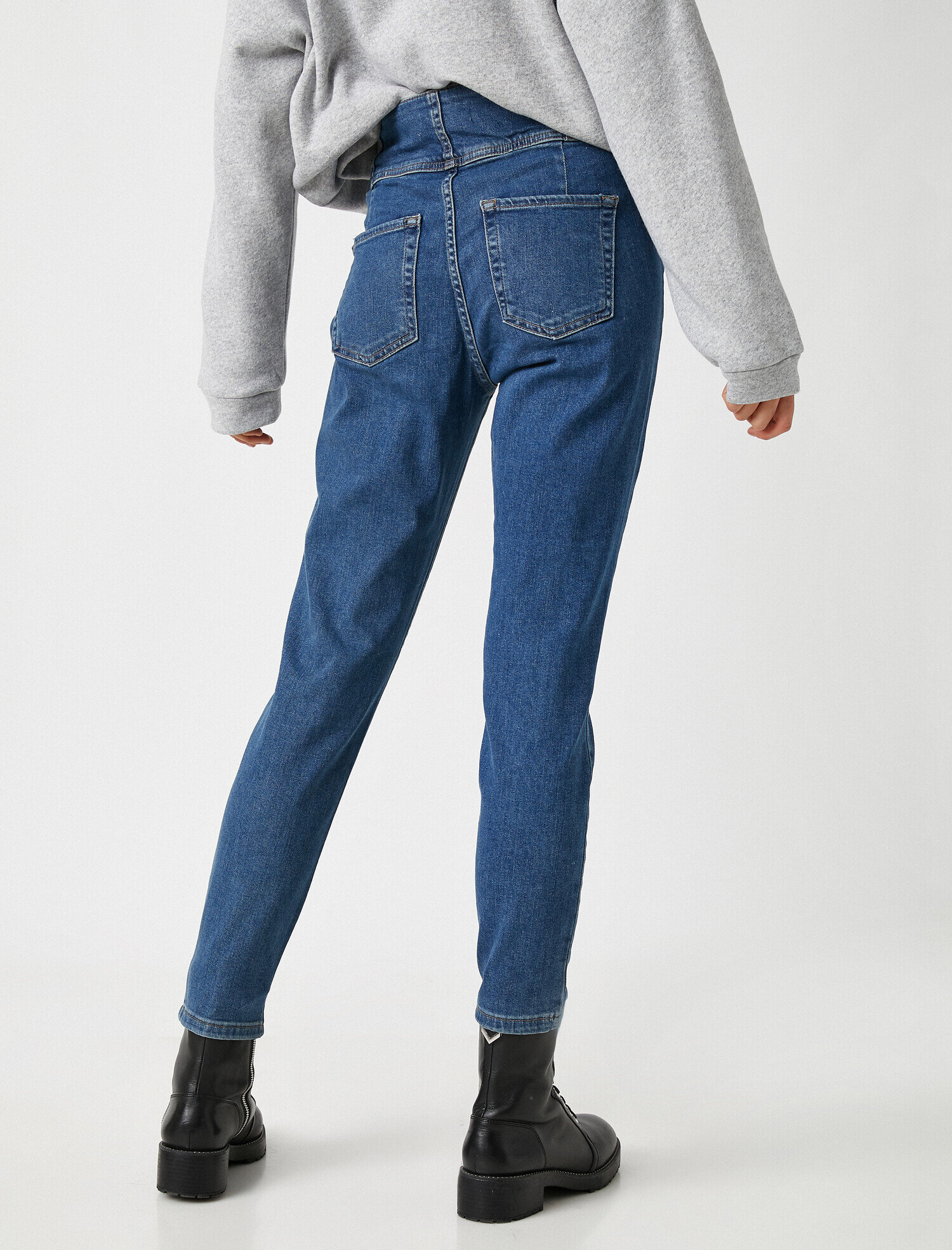   Taylor Jean - Ekstra Yüksek Bel Dar Kesim Dar Paça Pantolon