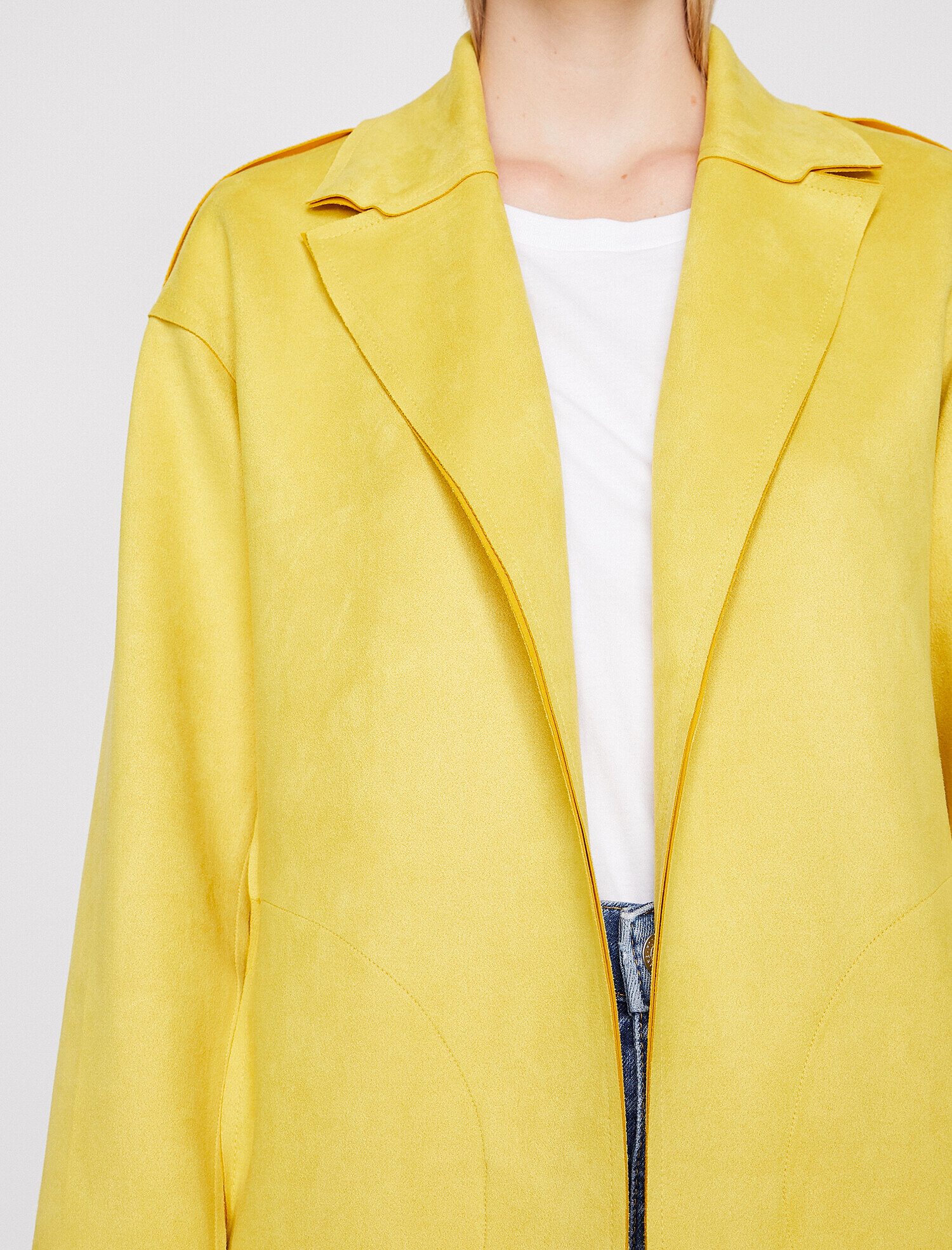   Cep Detaylı Trençkot