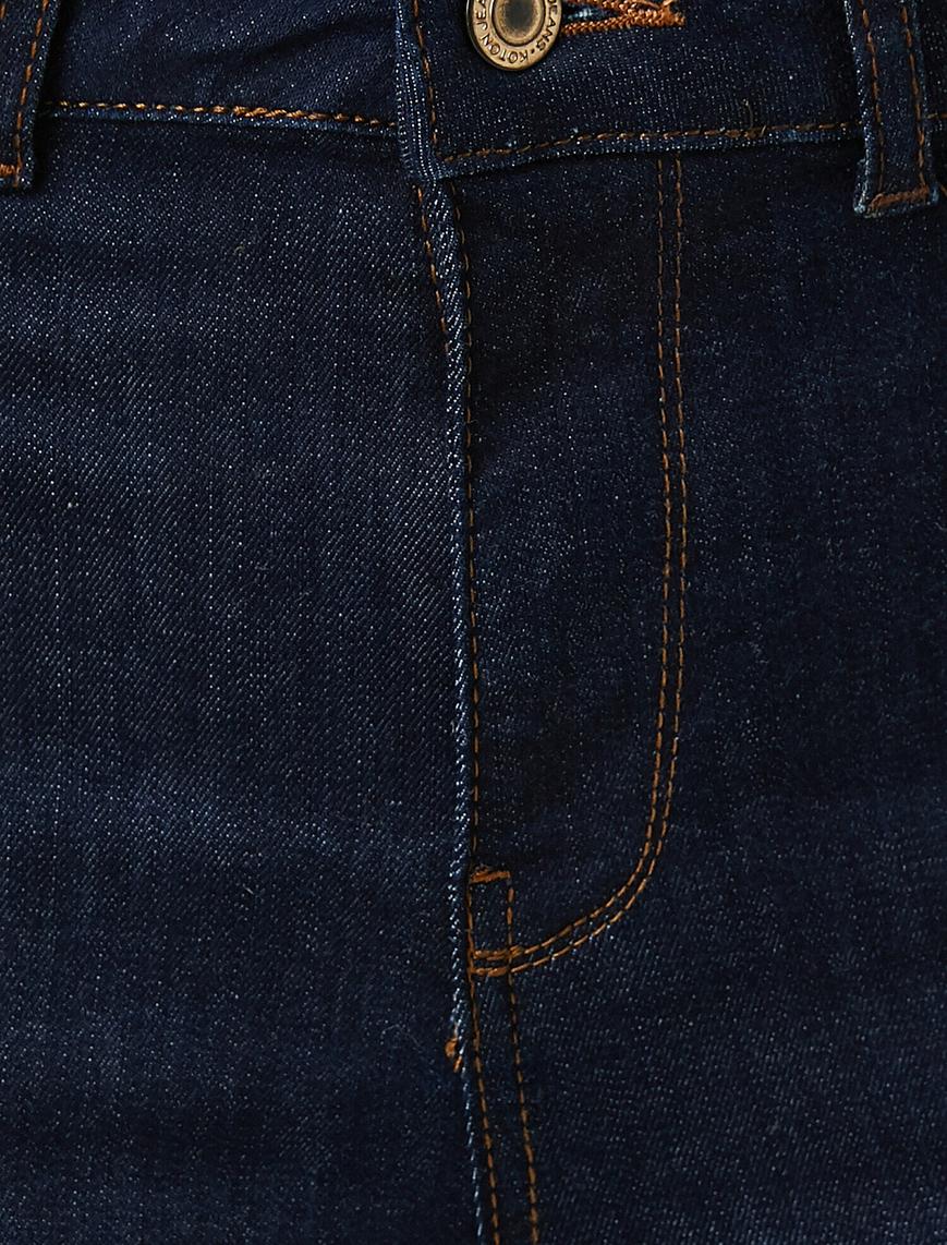   Skinny Fit Jean -Yüksek Bel Dar Kesim Dar Paça Pantolon