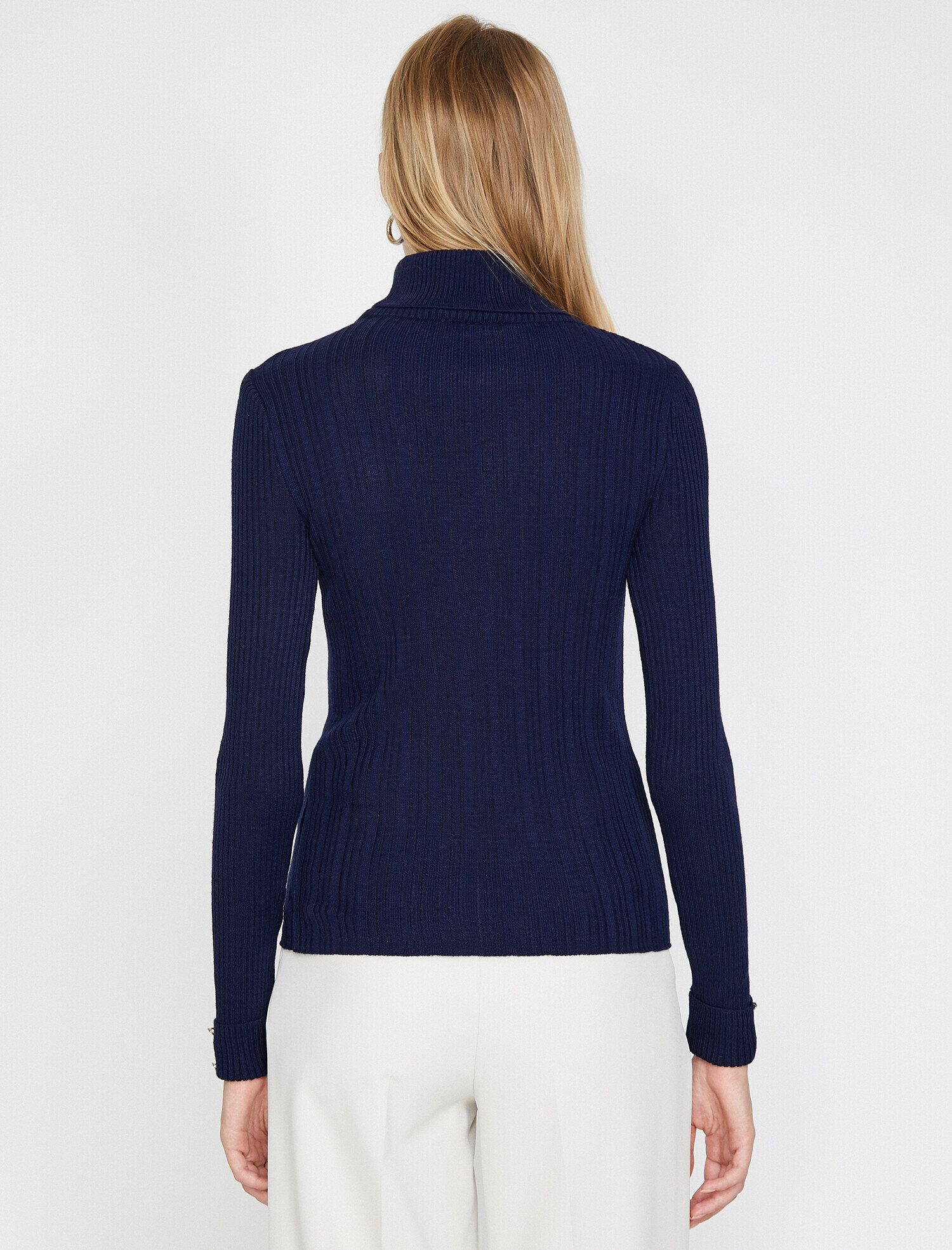   Boğazlı Triko Kazak