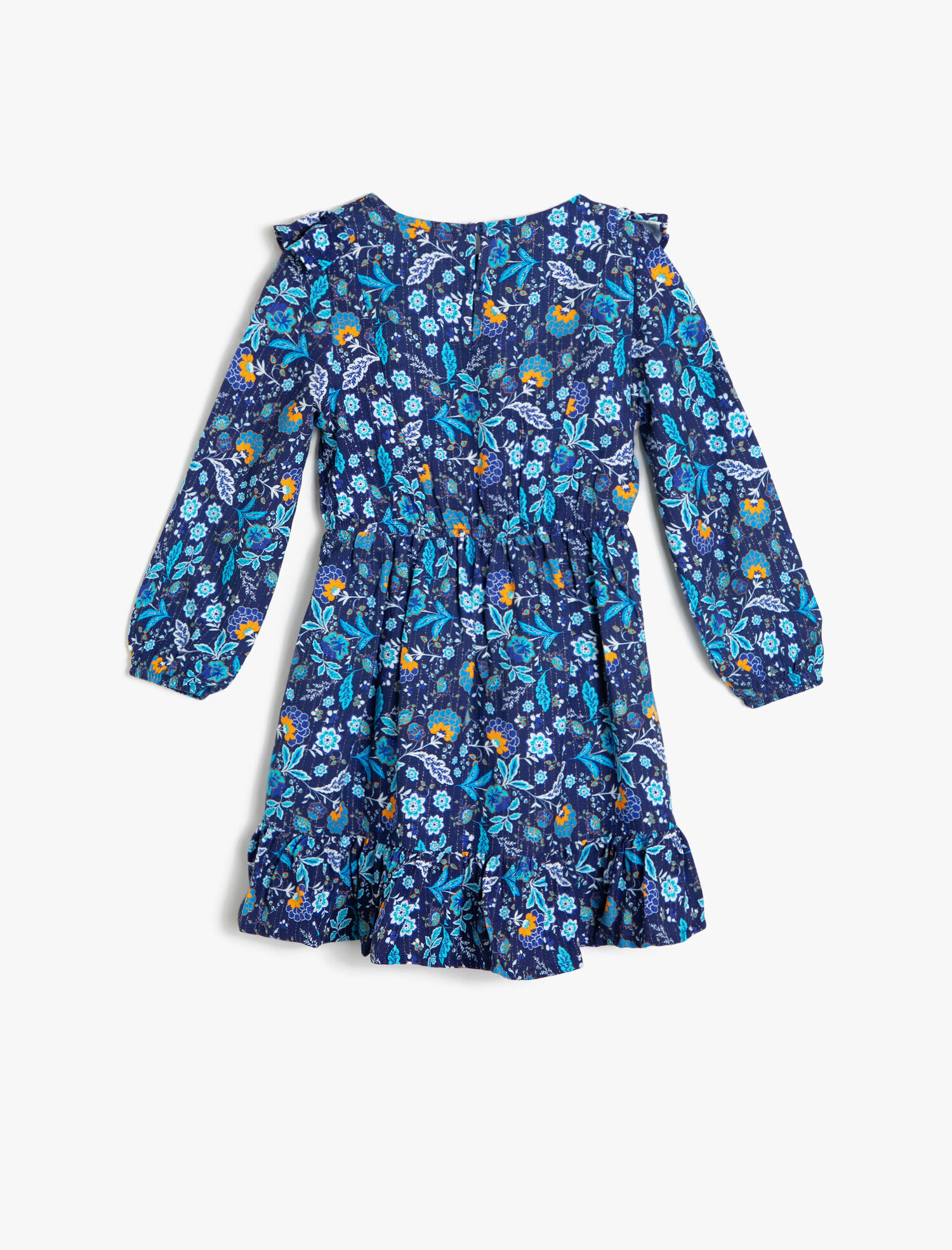  Kız Çocuk Desenli Elbise