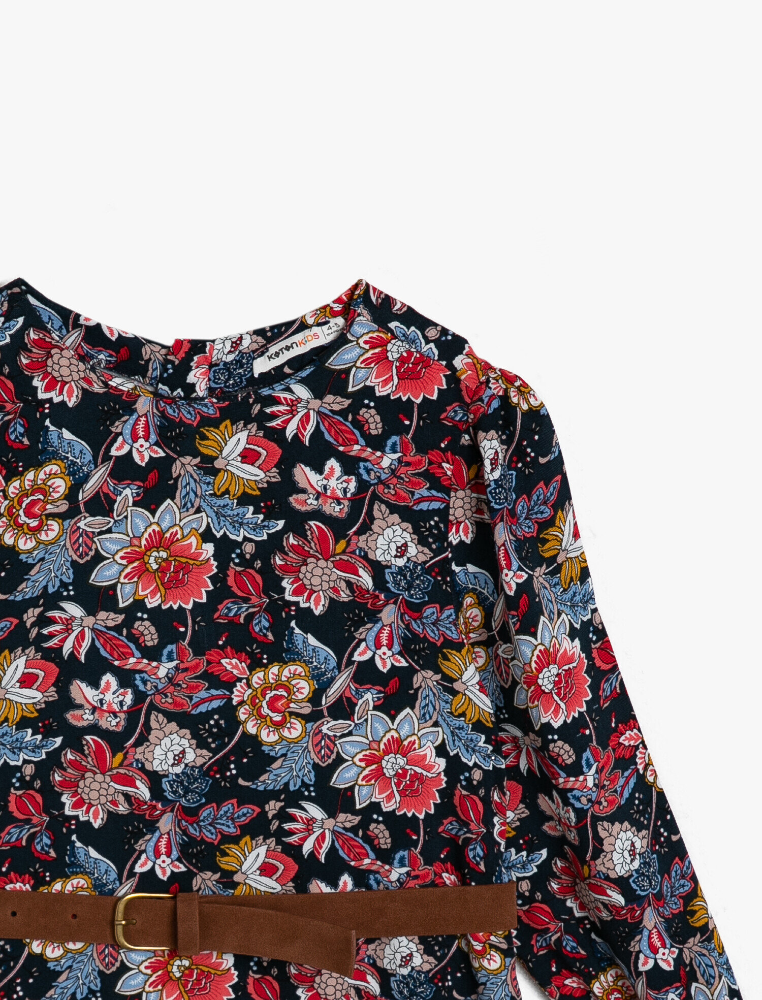  Kız Çocuk Desenli Elbise