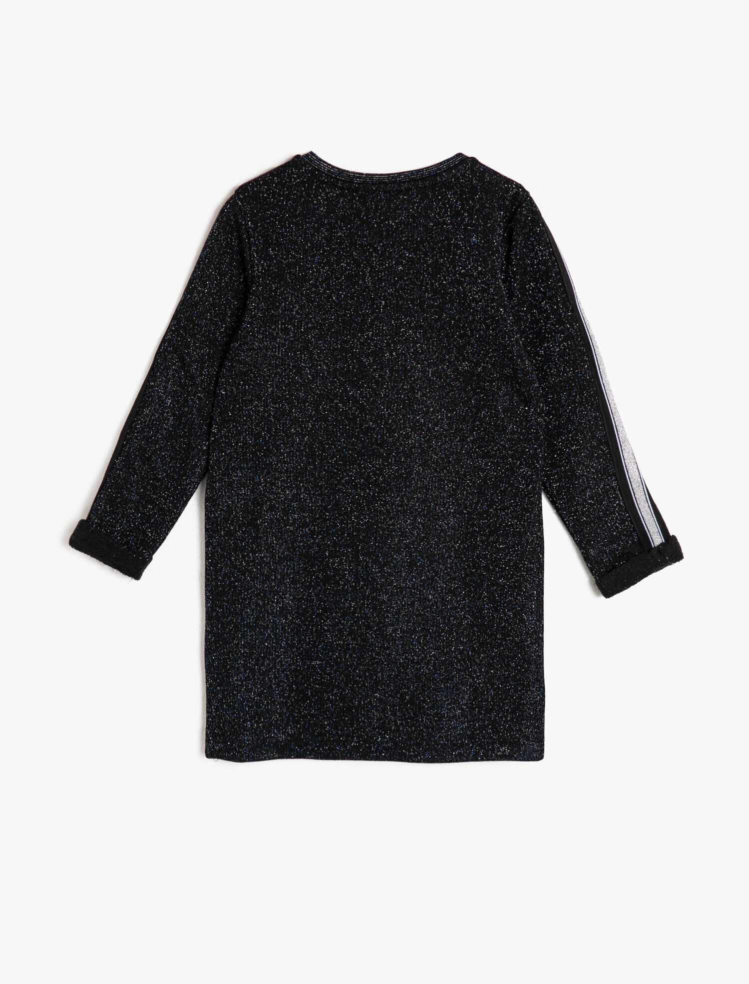  Kız Çocuk Pul Detaylı Elbise