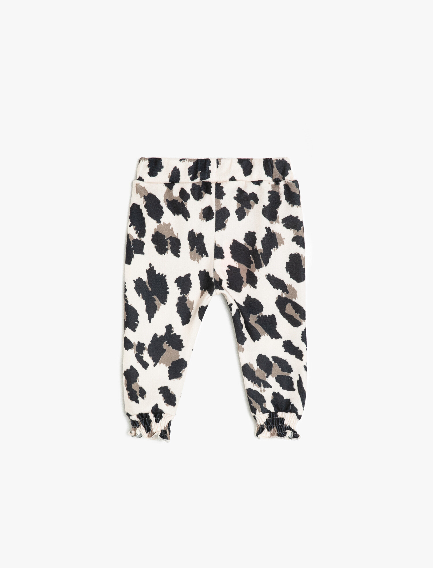  Kız Bebek Leopar Desenli Eşofman Altı