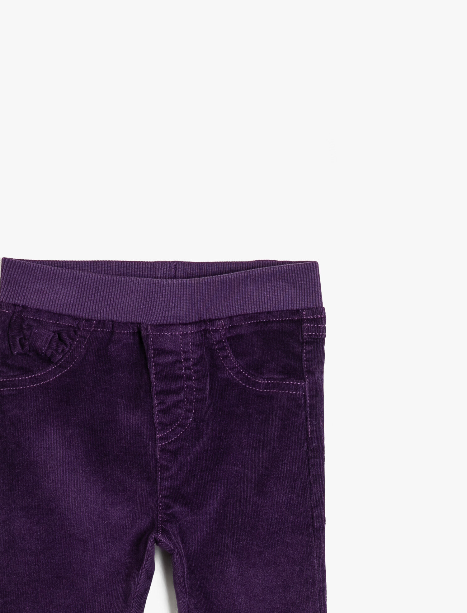  Kız Bebek Cep Detaylı Pantolon