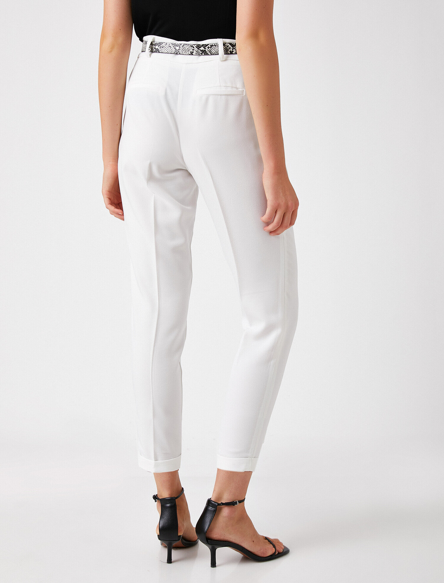   Normal Bel Kısa Paça Pantolon