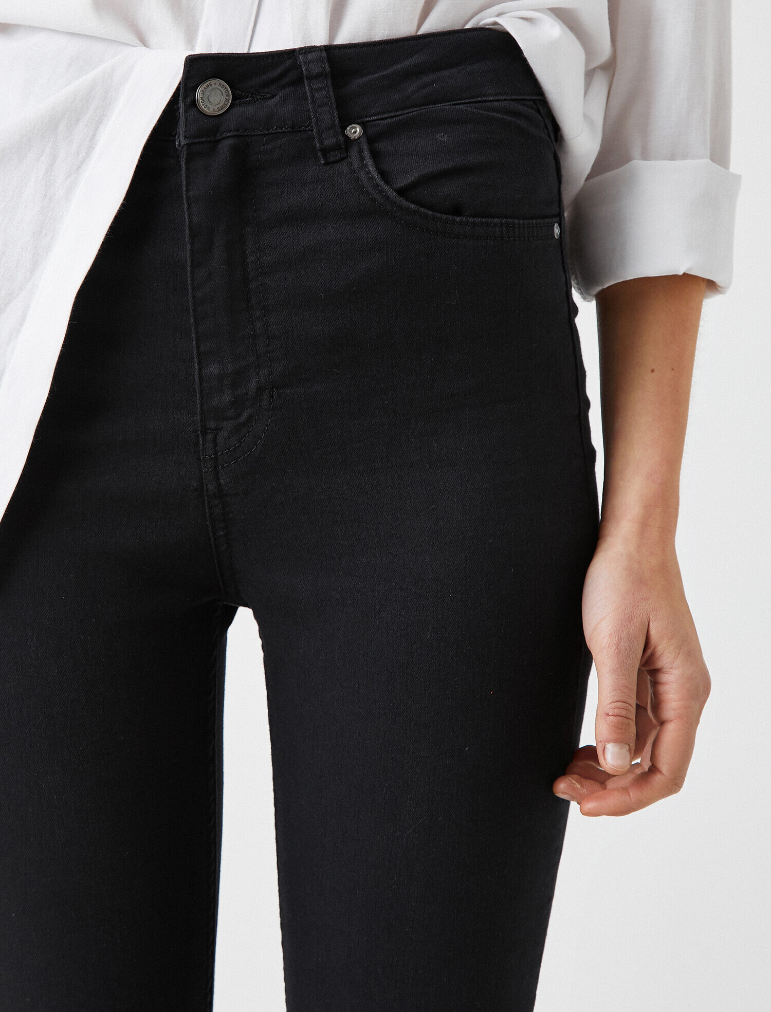   Taylor Jean - Ekstra Yüksek Bel Dar Kesim Dar Paça Pantolon