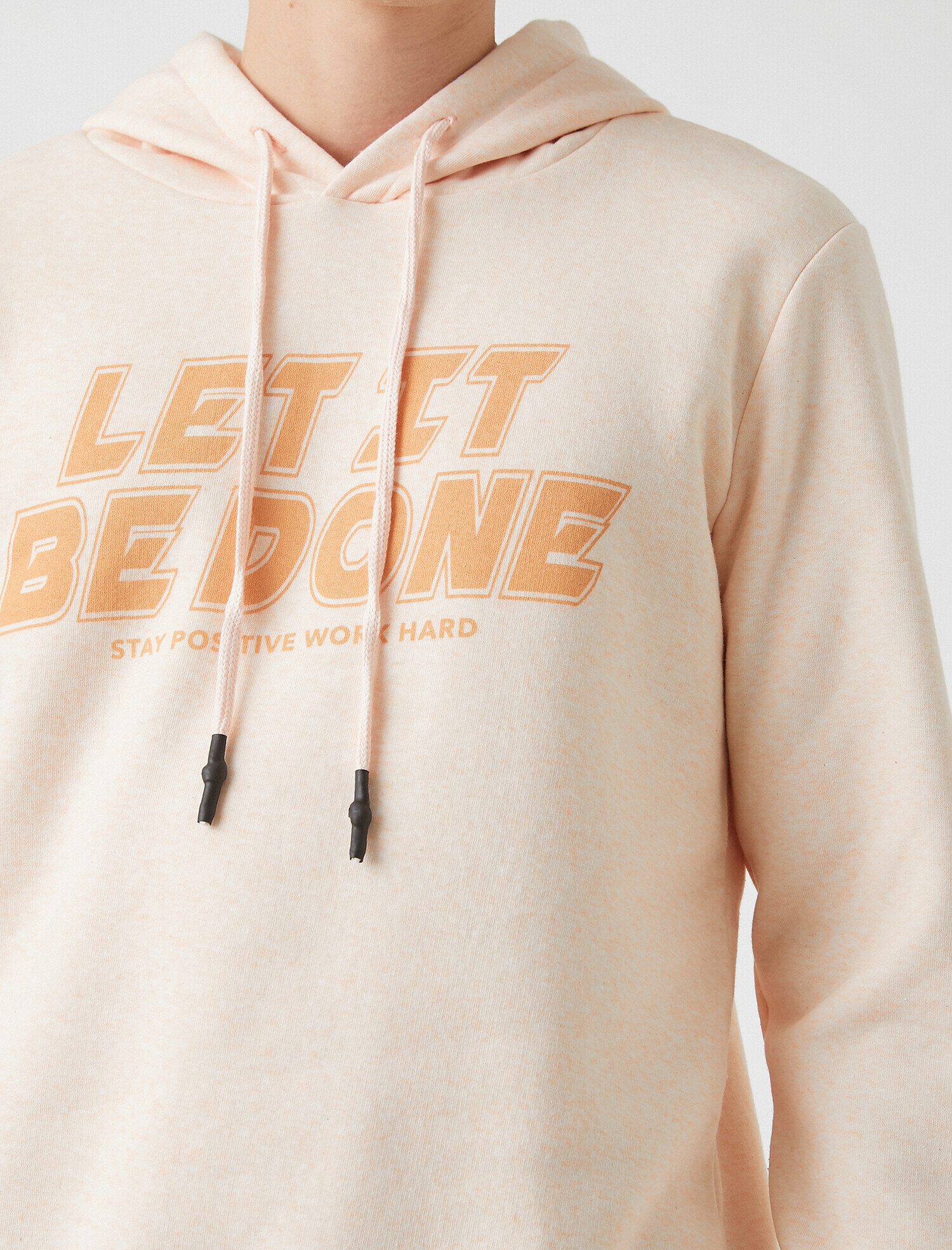   Baskılı Sweatshirt Kapüşonlu