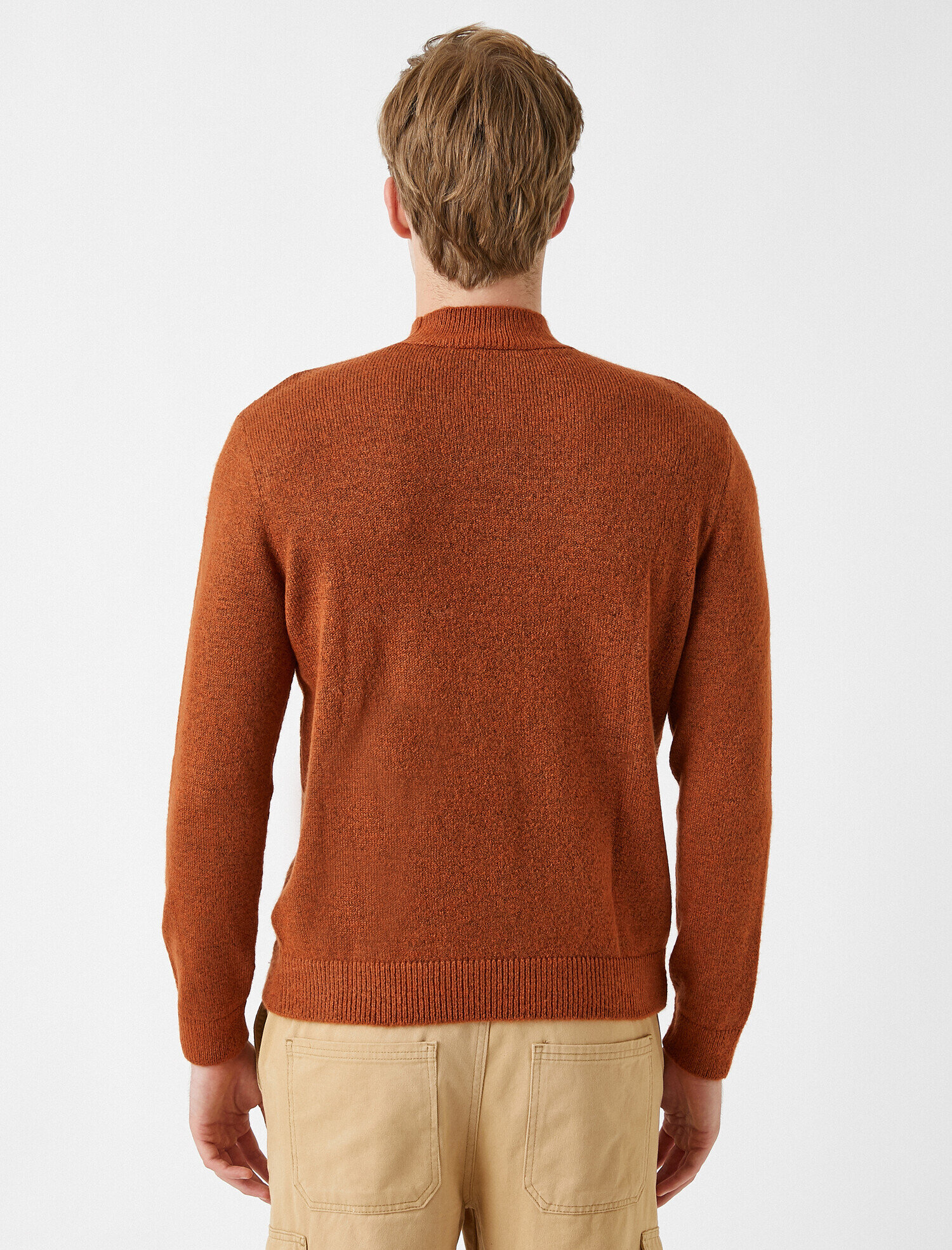   Yarım Balıkçı Yaka Basic Kazak