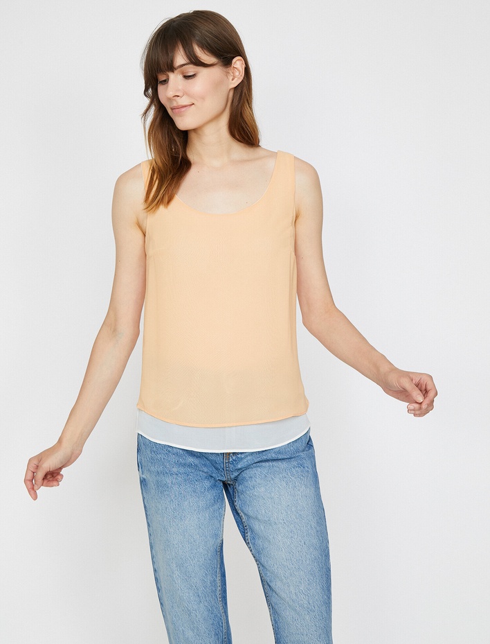  Dantel Detaylı Atlet