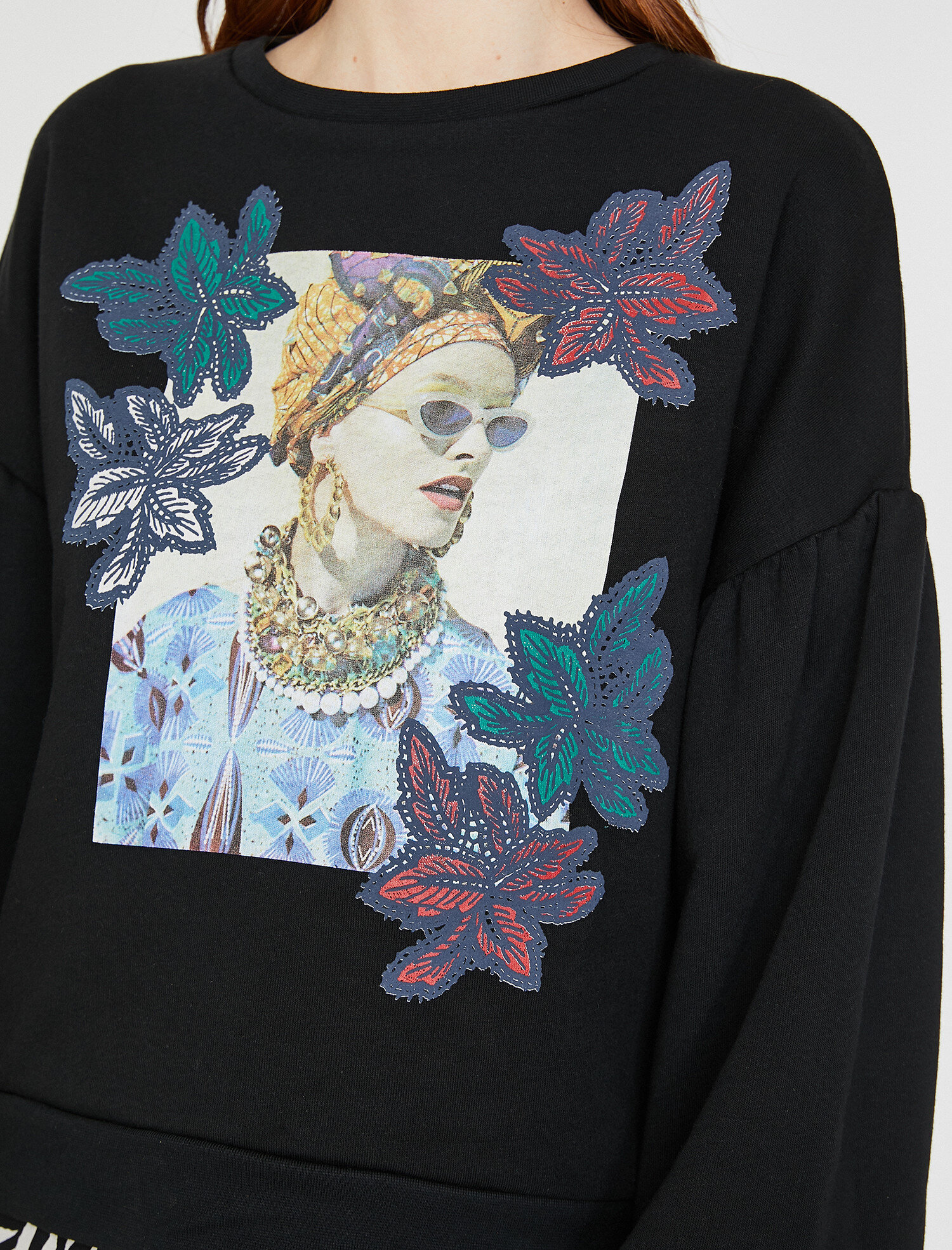   Baskılı Sweatshirt