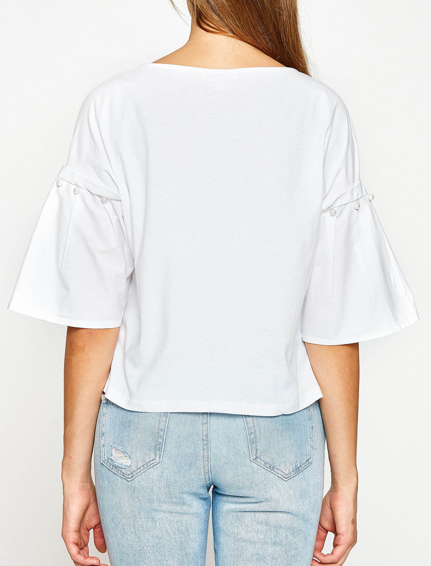   İnci Detaylı Tişört