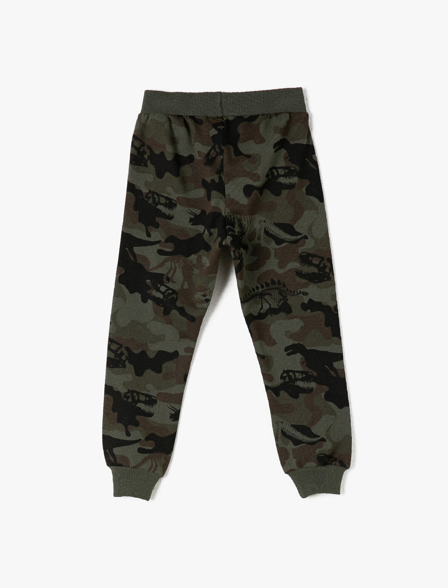 Erkek Çocuk Pamuklu Kamuflaj Baskılı Eşofman Altı