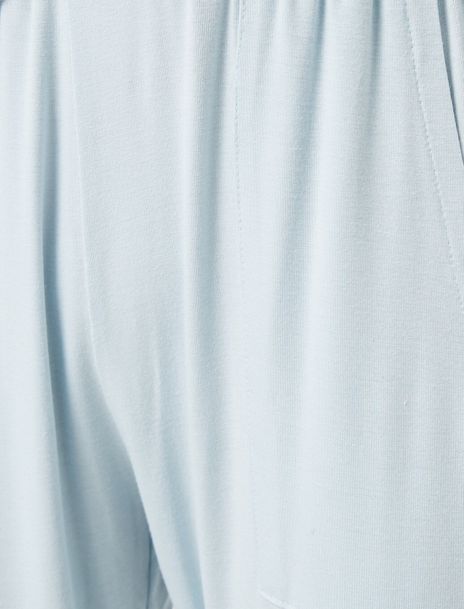   Viskon Içerikli Cepli Pijama Alti