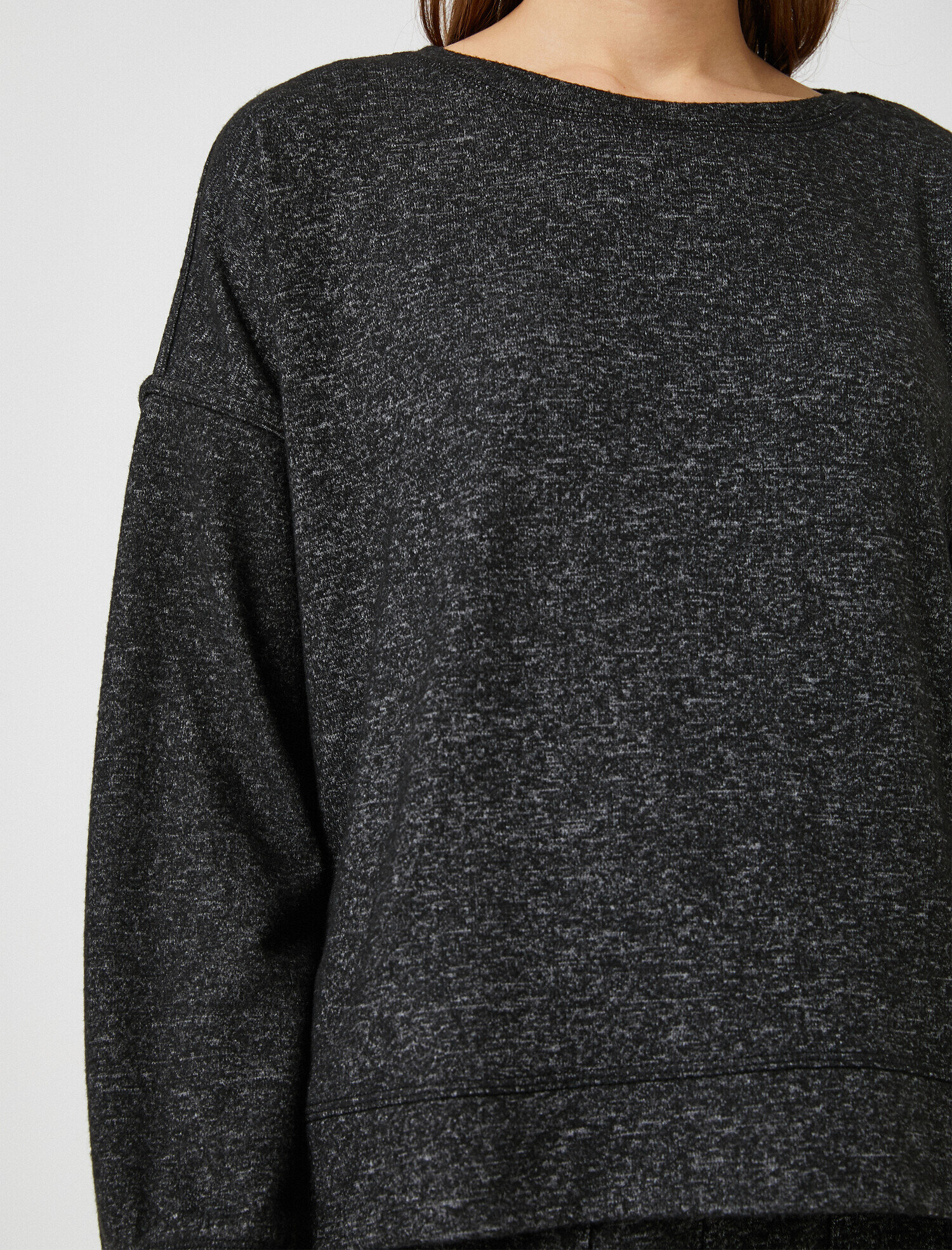   Bisiklet Yaka Pijama Üstü