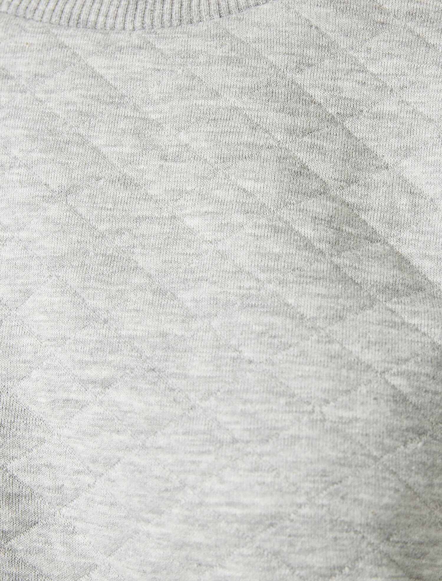 Bisiklet Yaka Uzun Kollu Kapitoneli Pijama Üstü