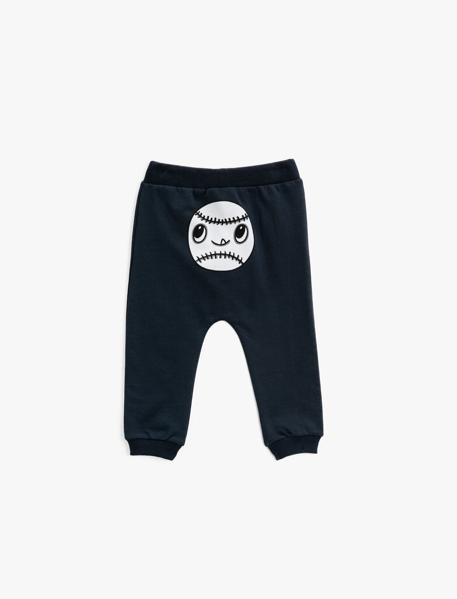 Erkek Bebek Beli Bağlamalı Basic Eşofman Altı