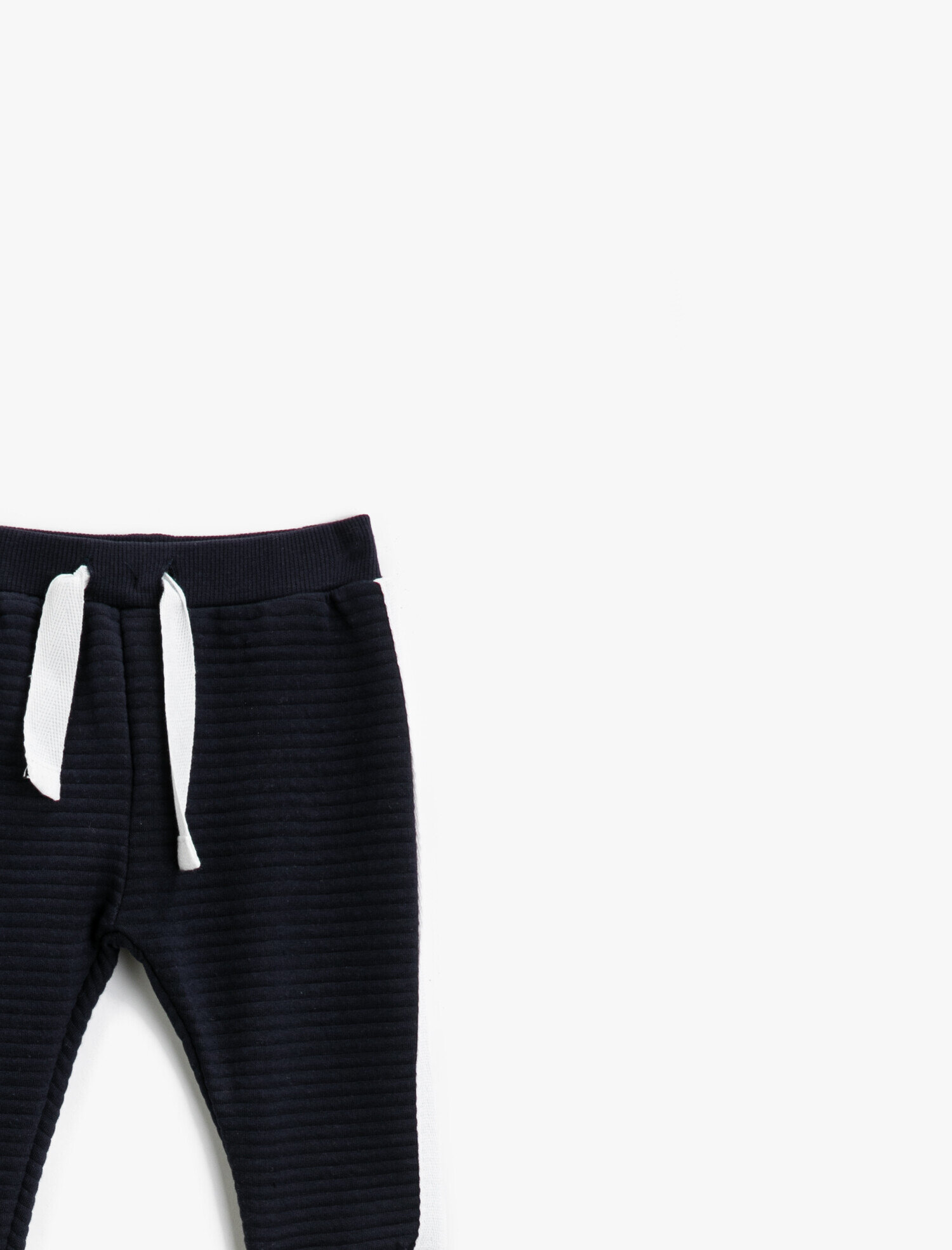  Erkek Bebek Beli Bağlamalı Şerifli Eşofman Altı