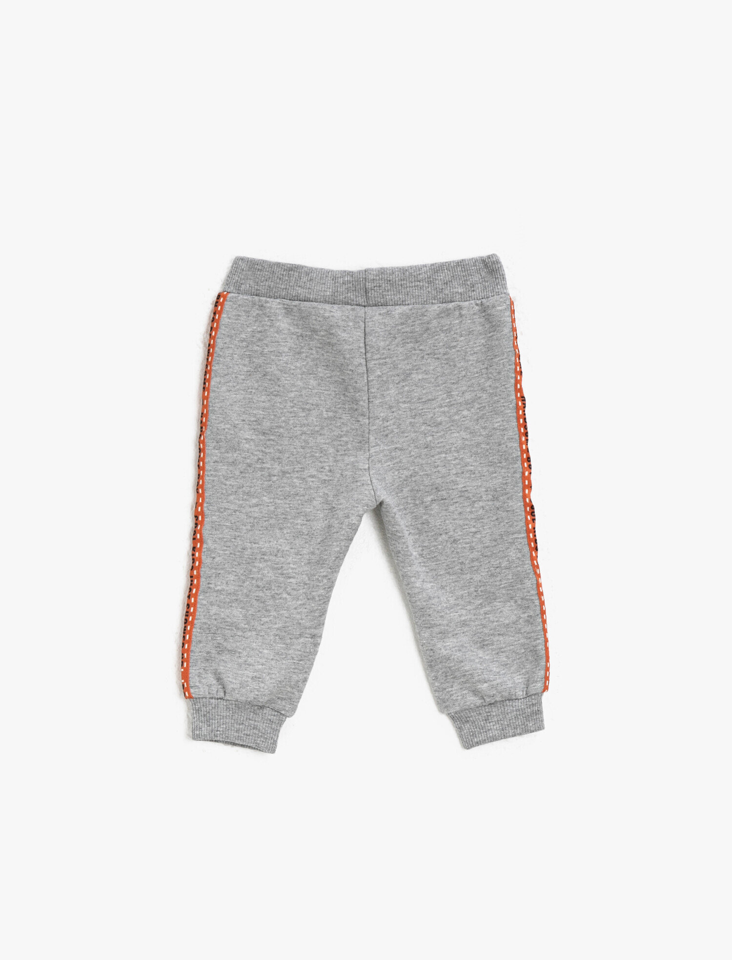  Erkek Bebek Şeritli Baskılı Eşofman Altı