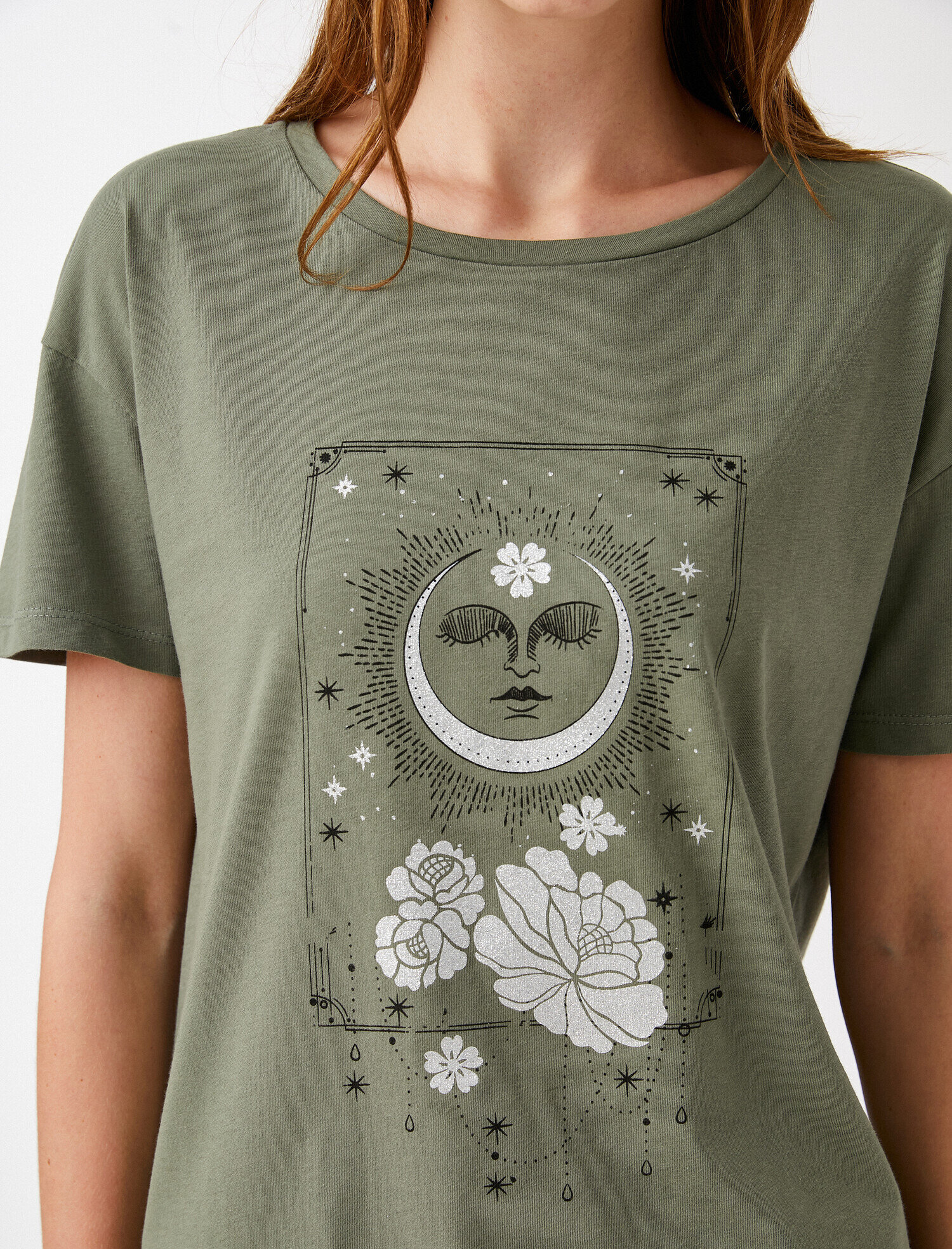   Baskılı Tişört Pamuklu