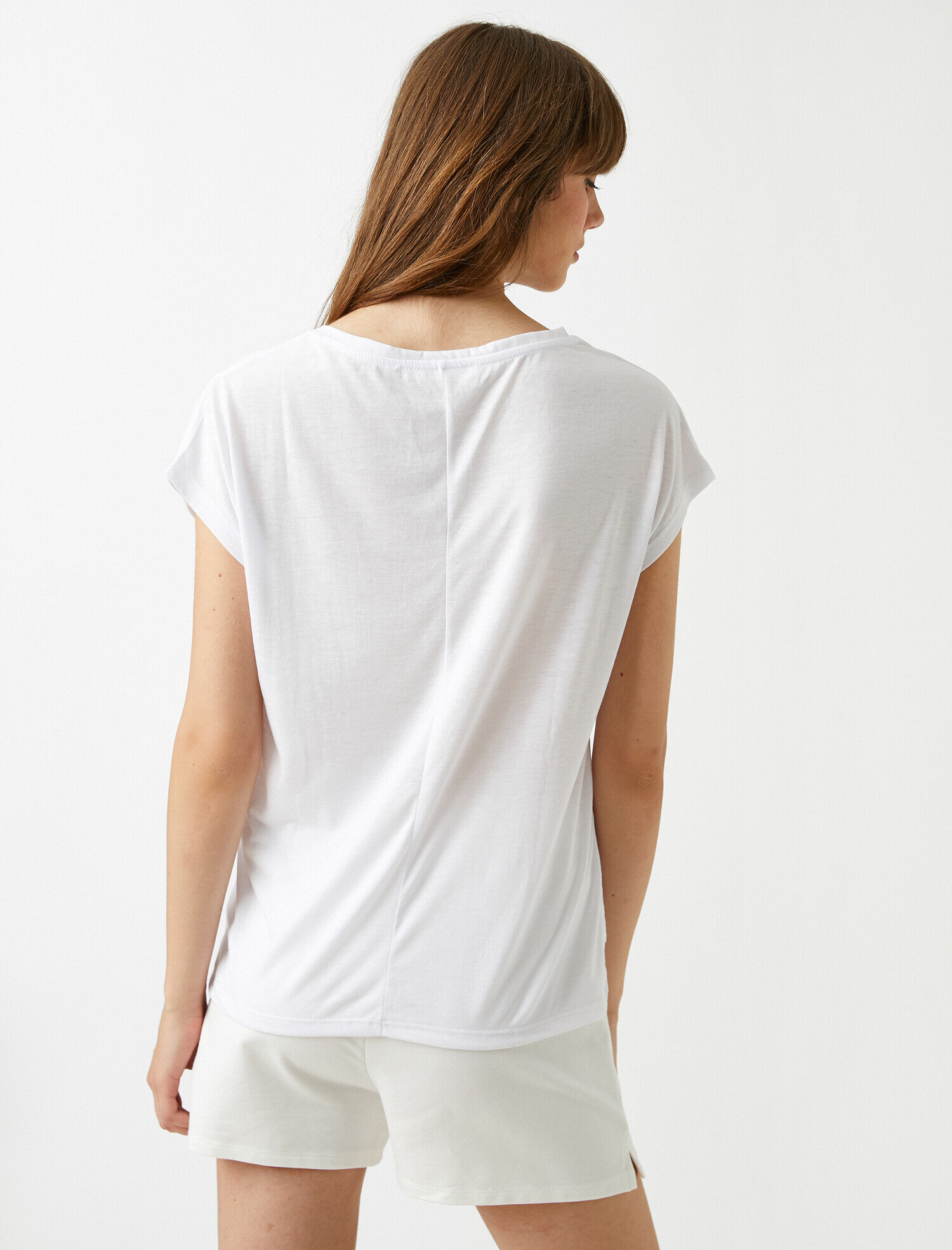   Kısa Kollu Baskılı Tişört