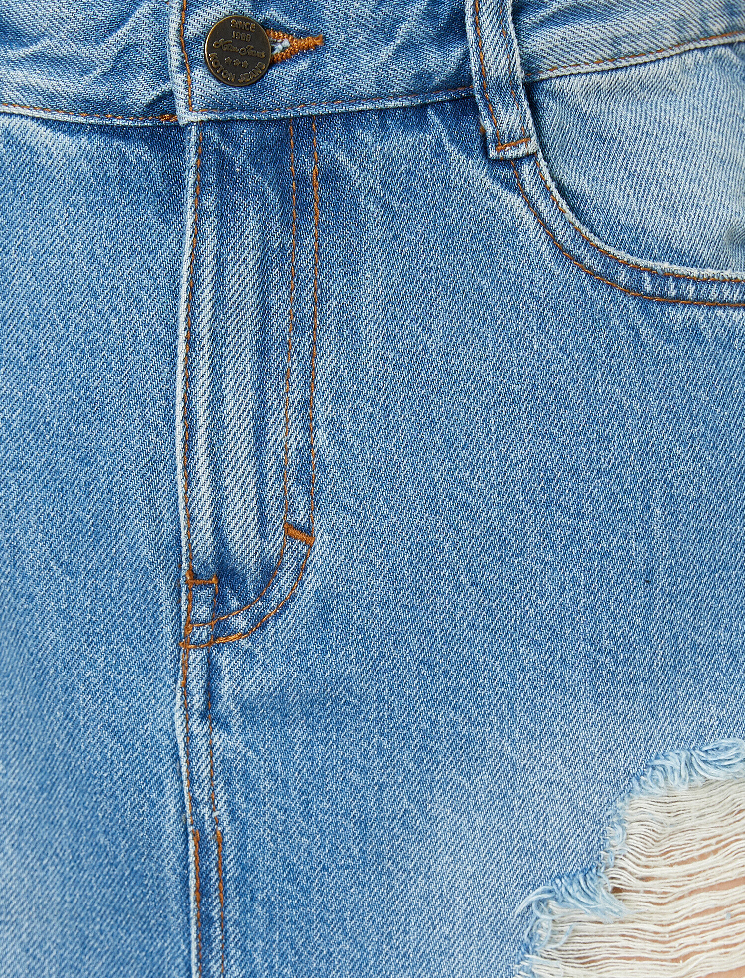   Cep Detaylı Jean Tulum