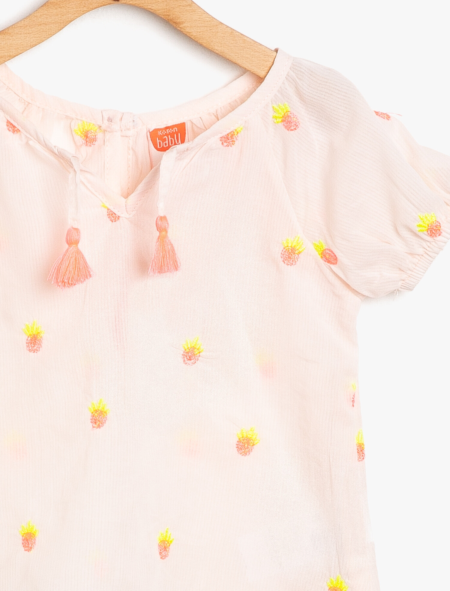  Kız Bebek Baskılı Bluz